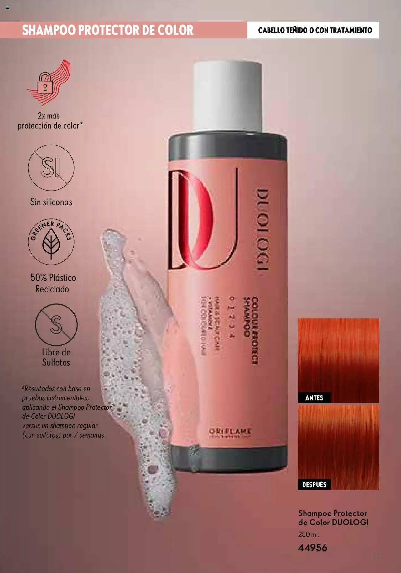 Nuevas ofertas de Oriflame válidas en toda la República Mexicana desde el 10.09.2024. ¡Encuentra las mejores ofertas en Oriflame catálogo Aniversario Duologi 2024! | Página: 17