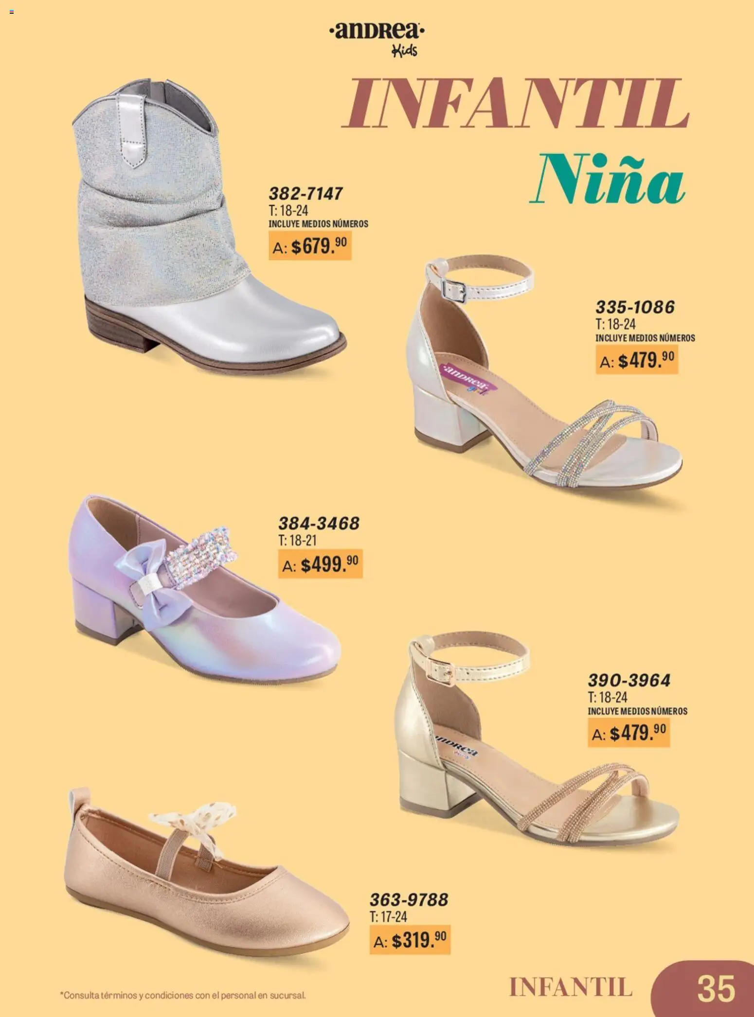 Nuevas ofertas de Andrea válidas en toda la República Mexicana desde el 11.01.2026. ¡Encuentra las mejores ofertas en Andrea catálogo Para Las Fiestas! | Página: 35