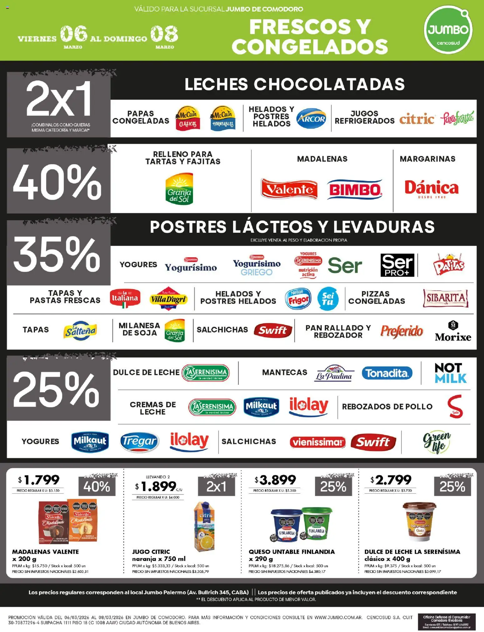 Jumbo ofertas │ válido desde el 06.03.2026 | Página: 4 | Productos: Teléfono, Peso, Pollo, Chocolate