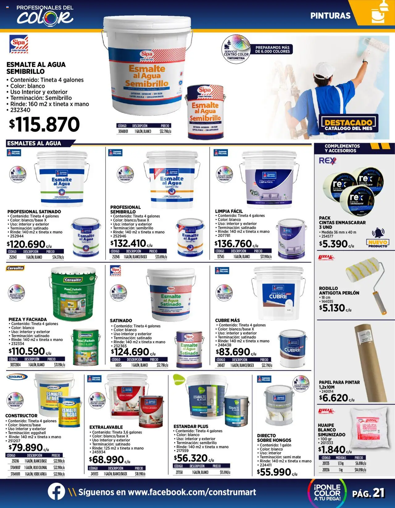 Construmart ofertas  │ válido desde el 01.10.2025 | Página: 21 | Productos: Agua, Hongos, Mate, Sobre