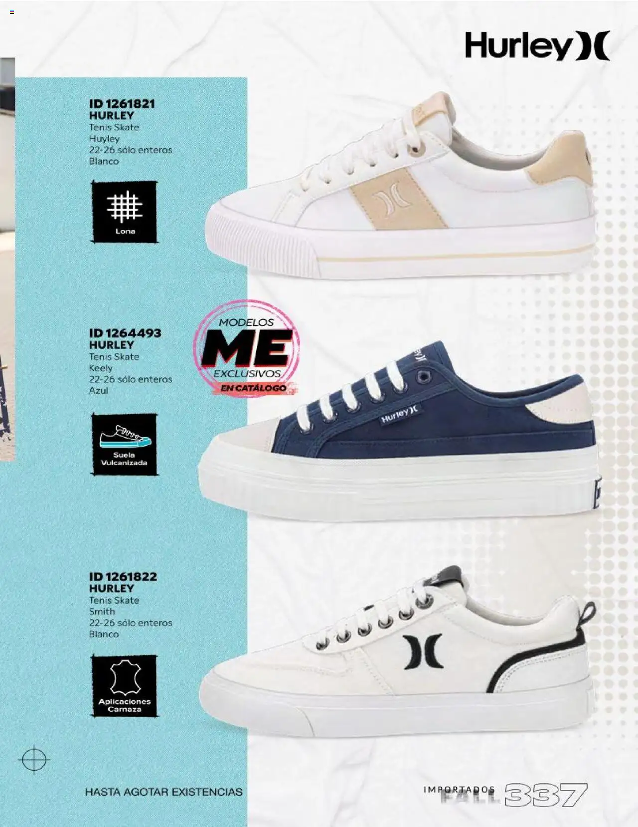 Nuevas ofertas de Price Shoes válidas en toda la República Mexicana desde el 18.10.2025. ¡Encuentra las mejores ofertas en Price Shoes catálogo Fall Importados segunda! | Página: 337 | Productos: Tenis, Lona