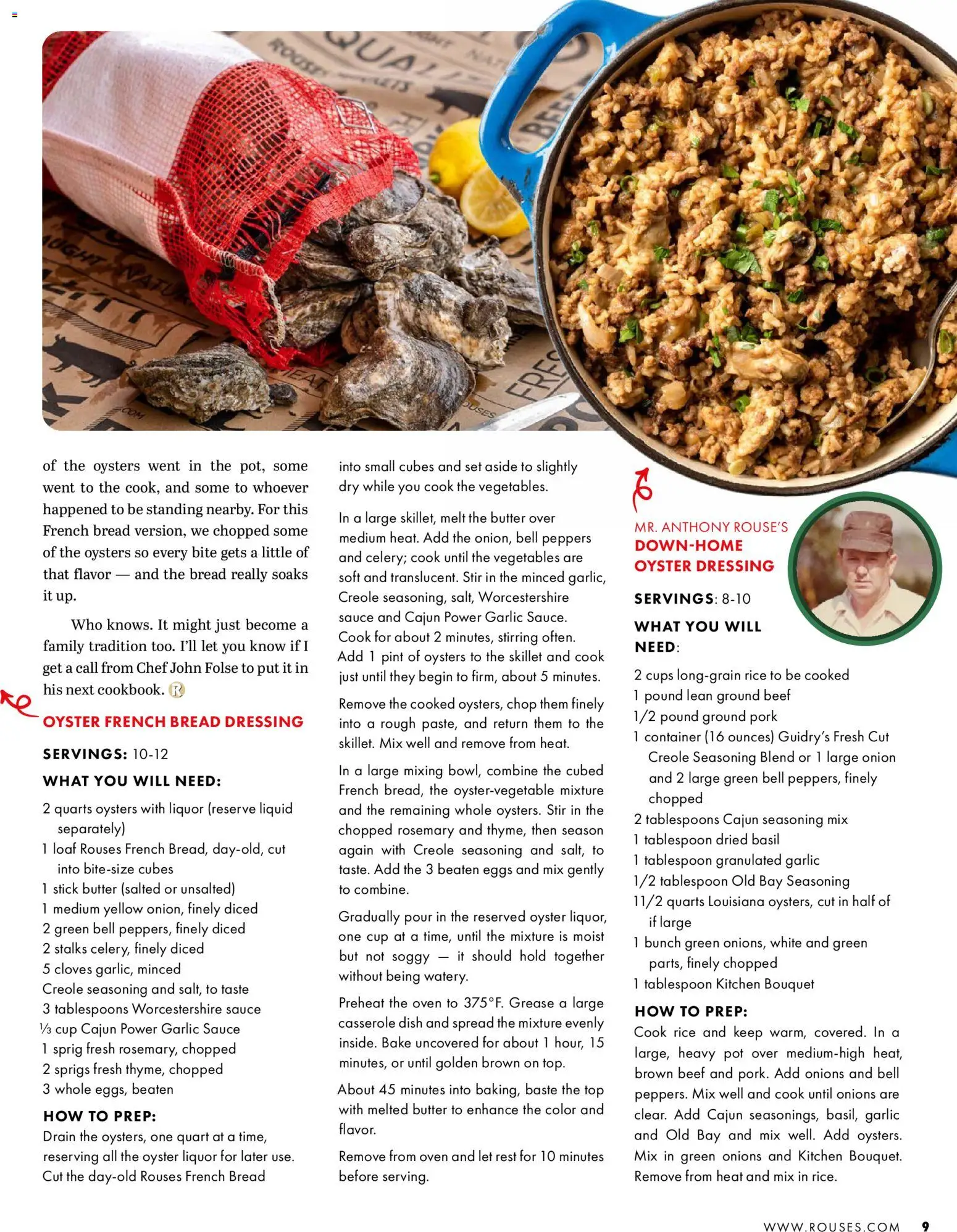Rouses Magazine Winter 2025 - valid from 20.11.2025 | Page: 11 | Products: Peppers, Bread, Rice, Onion