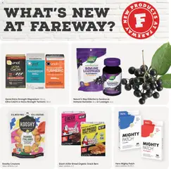 Preview of Fareway weekly ads valid from 01.12.2025 | Page: 8 | Products: Vitamin, Magnesium, Bread, Water