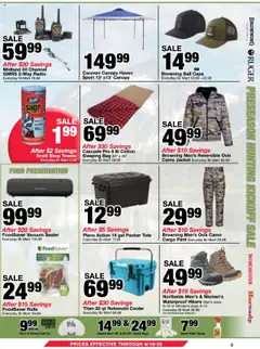 Bi-Mart Weekly Ad - valid from 29.07.2025 | Page: 9 | Products: Vacuum, Jacket, Radio, Bag