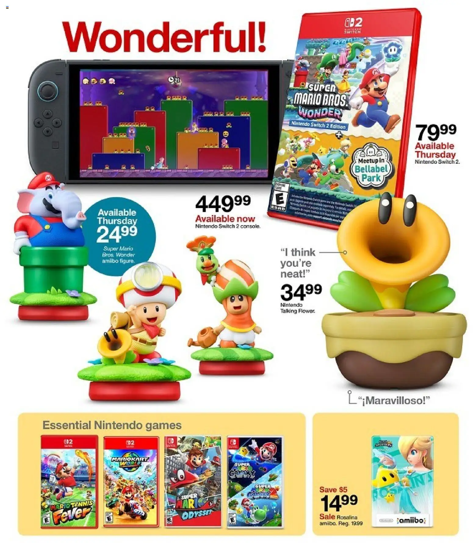 Target Weekly Ad - valid from 22.03.2026 | Page: 24 | Products: Switch, Nintendo