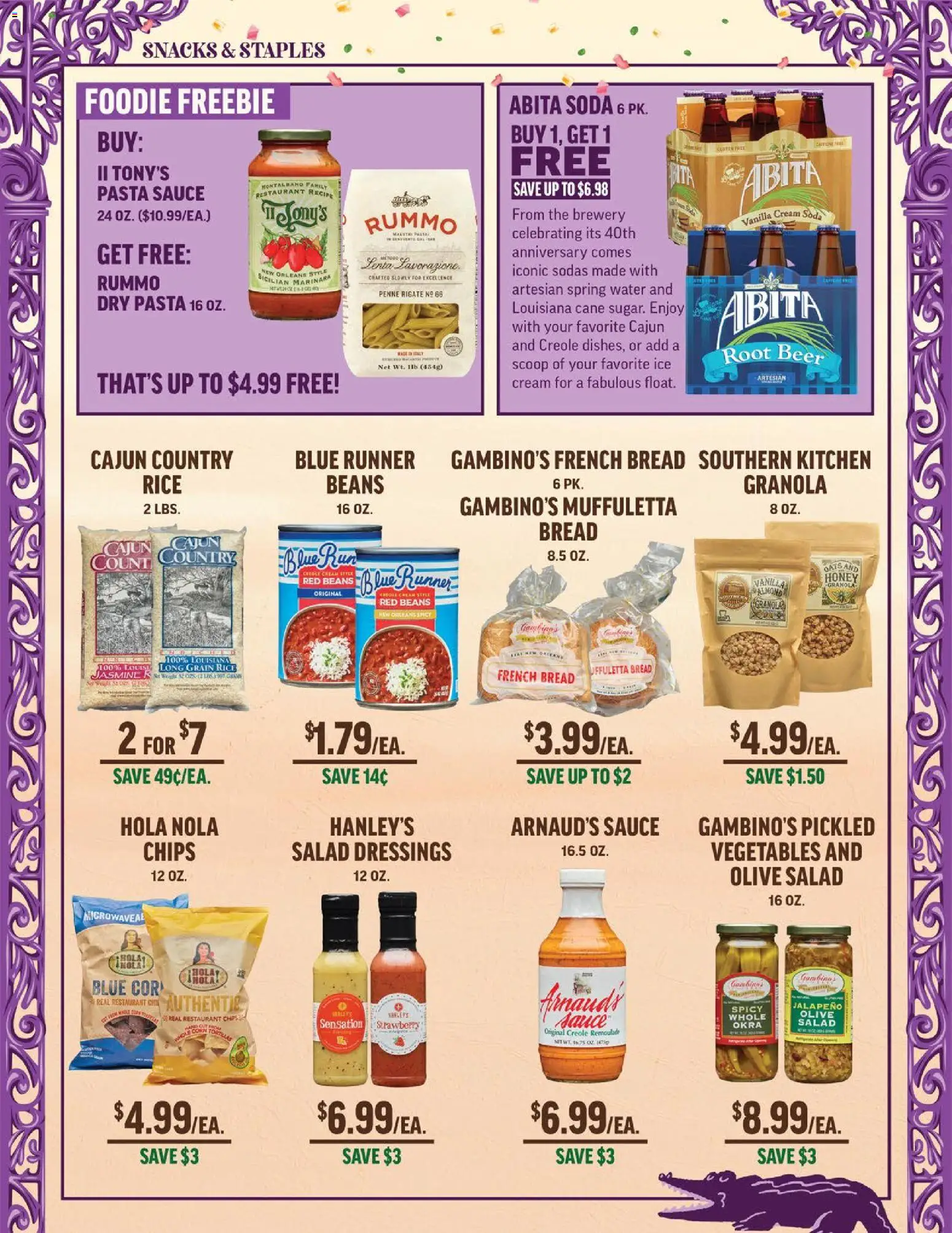 Central Market Weekly Ad - valid from 22.04.2026 | Page: 5 | Products: Corn, Bread, Rice, Sauce