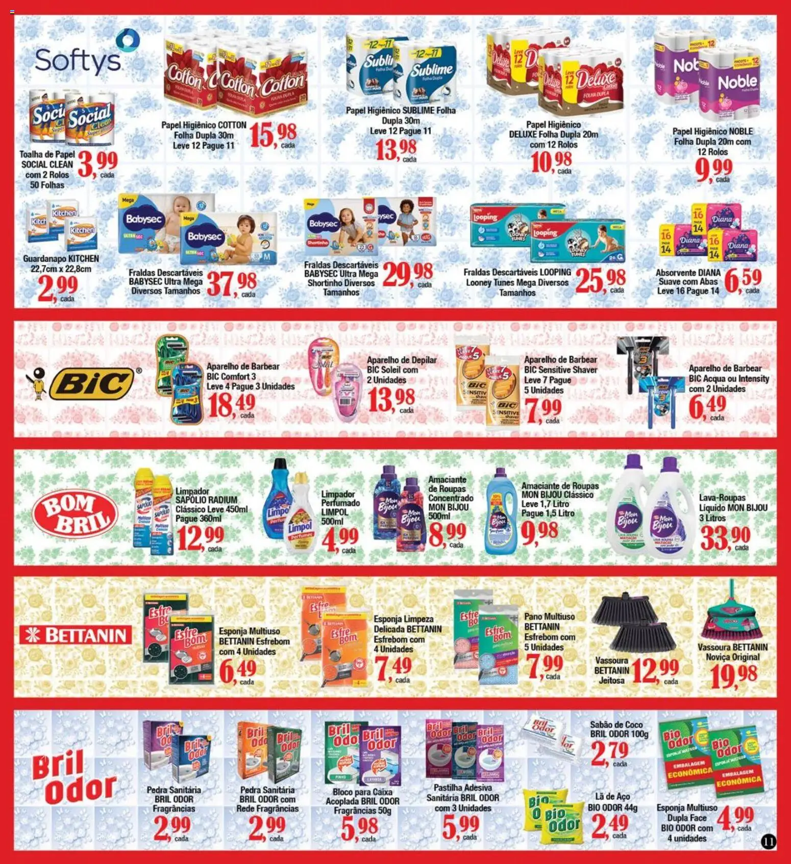 Supermercados Unidos Folheto - válido de 01.04.2026 | Página: 12 | Produtos: Esponja, Caixa, Perfumes, Vassoura