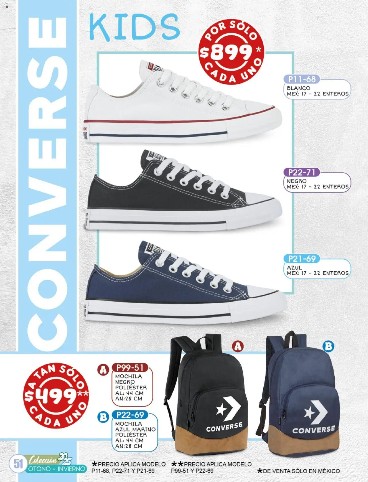 Nuevas ofertas de Cklass válidas en toda la República Mexicana desde el 14.07.2025. ¡Encuentra las mejores ofertas en Cklass catálogo Kids Nino! | Página: 58 | Productos: Mochila