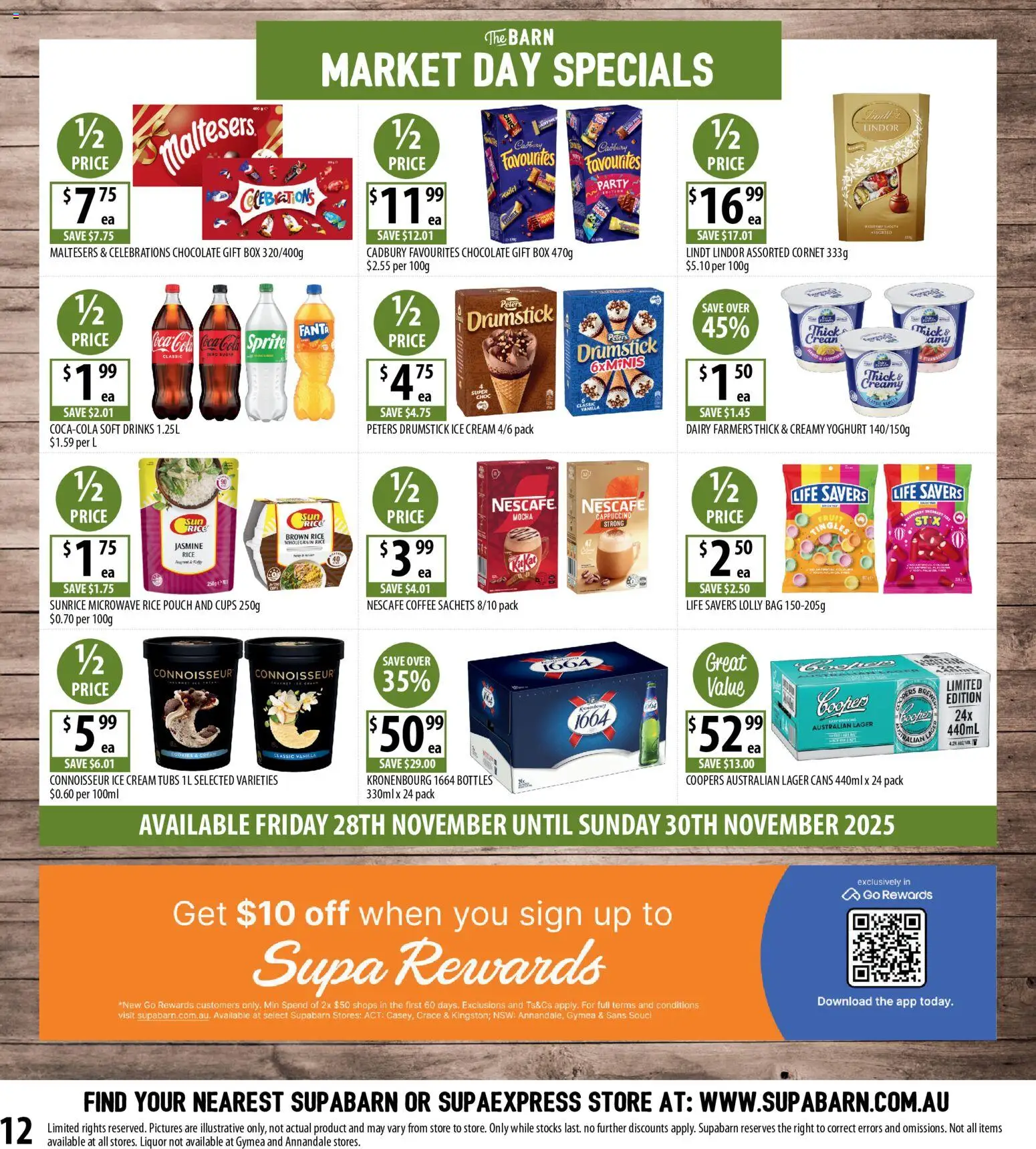 Supabarn catalogue - valid from 26.11.2025 | Page: 12 | Products: Yoghurt, Coffee, Rice, Microwave