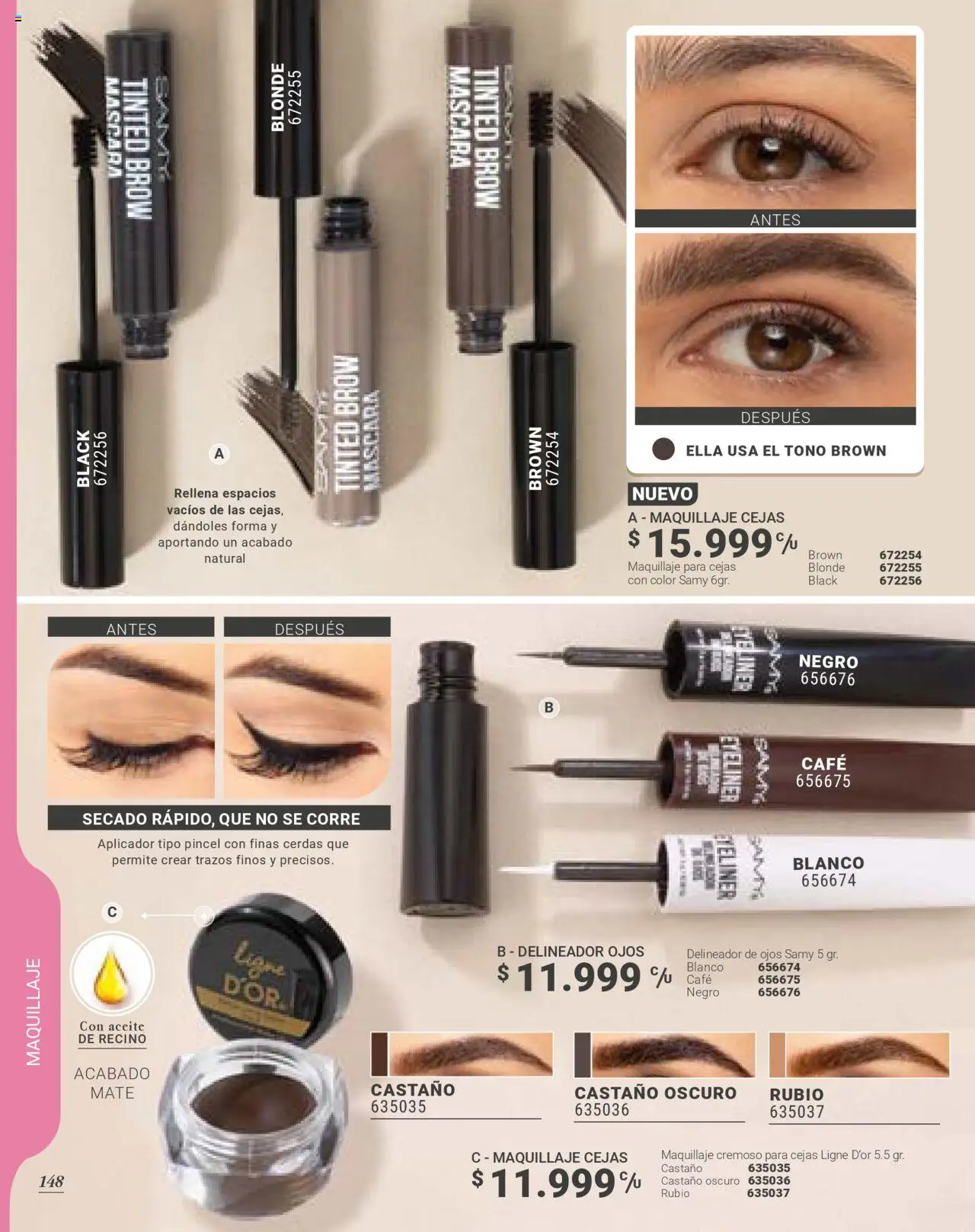 Carmel revista - valida desde el 01.06.2025 | Página: 150 | Productos: Maquillaje, Delineador de ojos, Delineador, Aceite