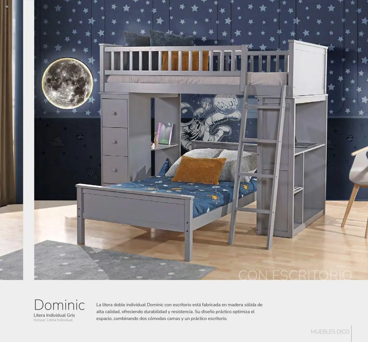 Nuevas ofertas de Muebles Dico válidas en toda la República Mexicana desde el 26.09.2025. ¡Encuentra las mejores ofertas en Muebles Dico - Universal! | Página: 26 | Productos: Litera, Escritorio
