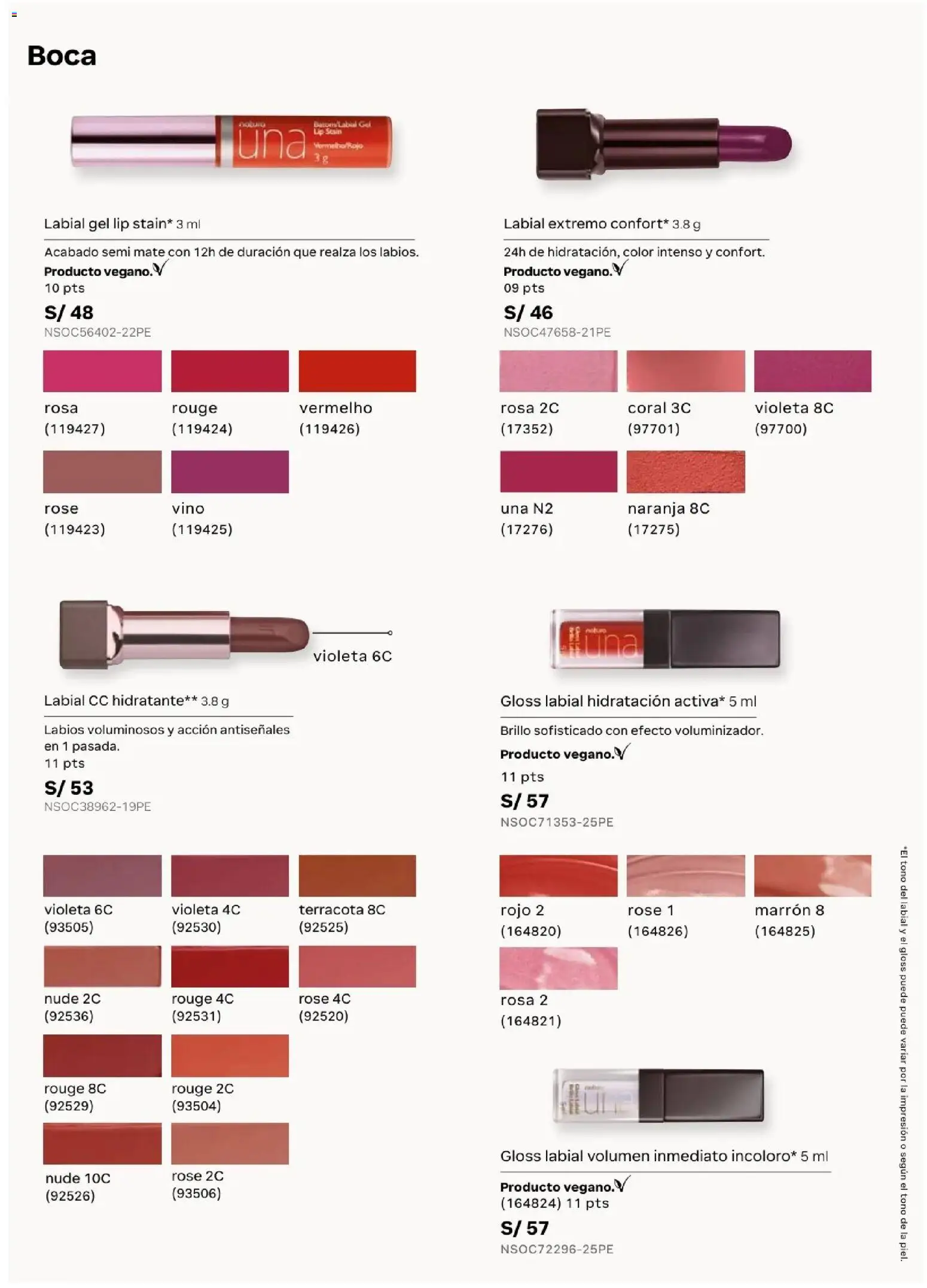 Catálogo Natura válido desde 31.03.2026 | Página: 71 | Productos: Vino