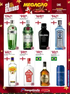 Frangolândia - Ofertas Bebidas - Pré-Visualização do folheto da loja Frangolândia, válido de 07.11.2025 | Página: 4 | Produtos: Conhaque, Gin