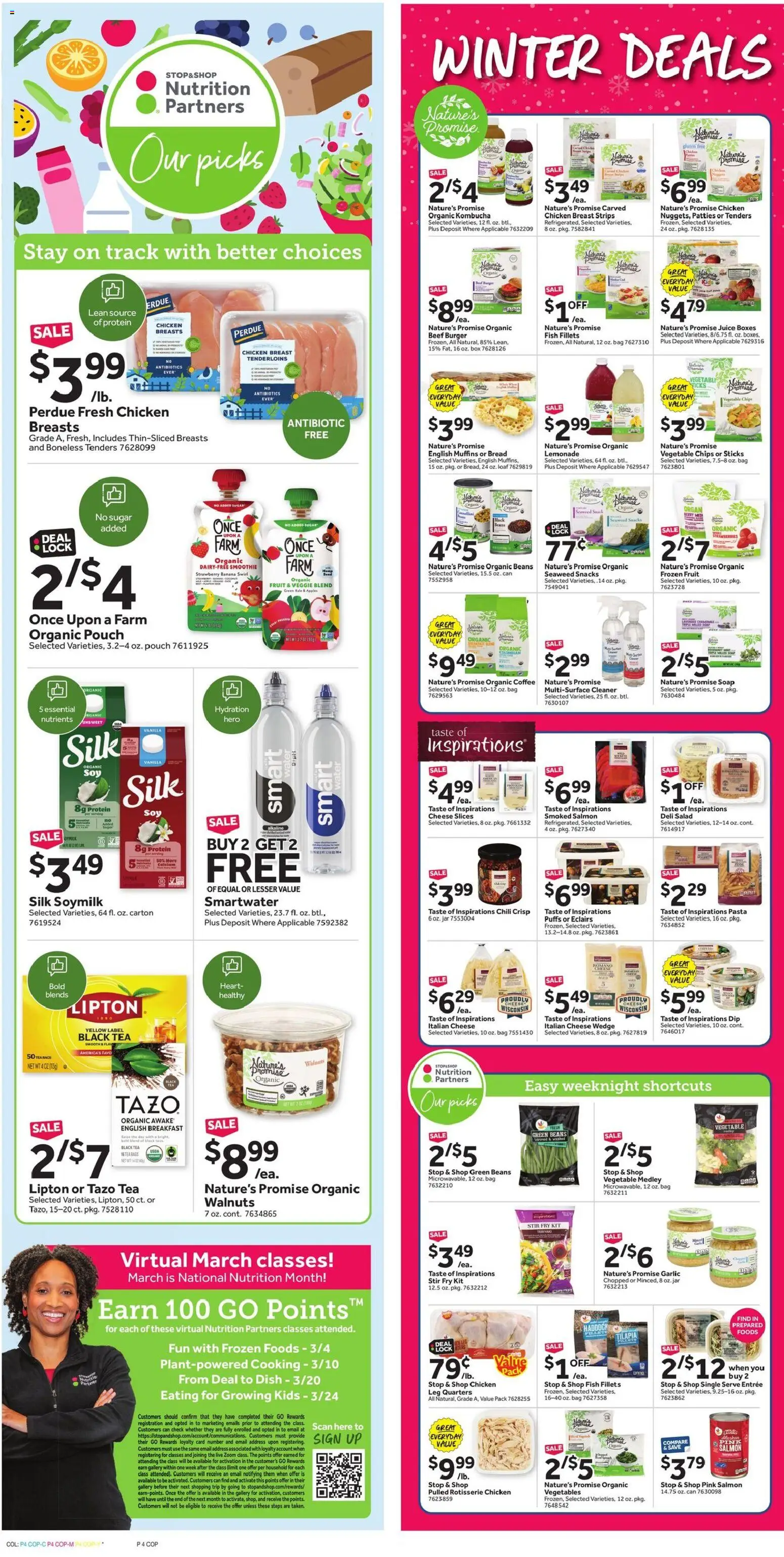 Stop & Shop Weekly Circular - NY - valid from 20.02.2026 | Page: 8 | Products: Apples, Vegetables, Sugar, Bag