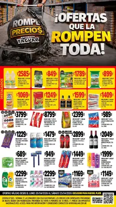 Vista previa Yaguar - Oferta Semanal Mar del Plata válido desde el 20.04.2026