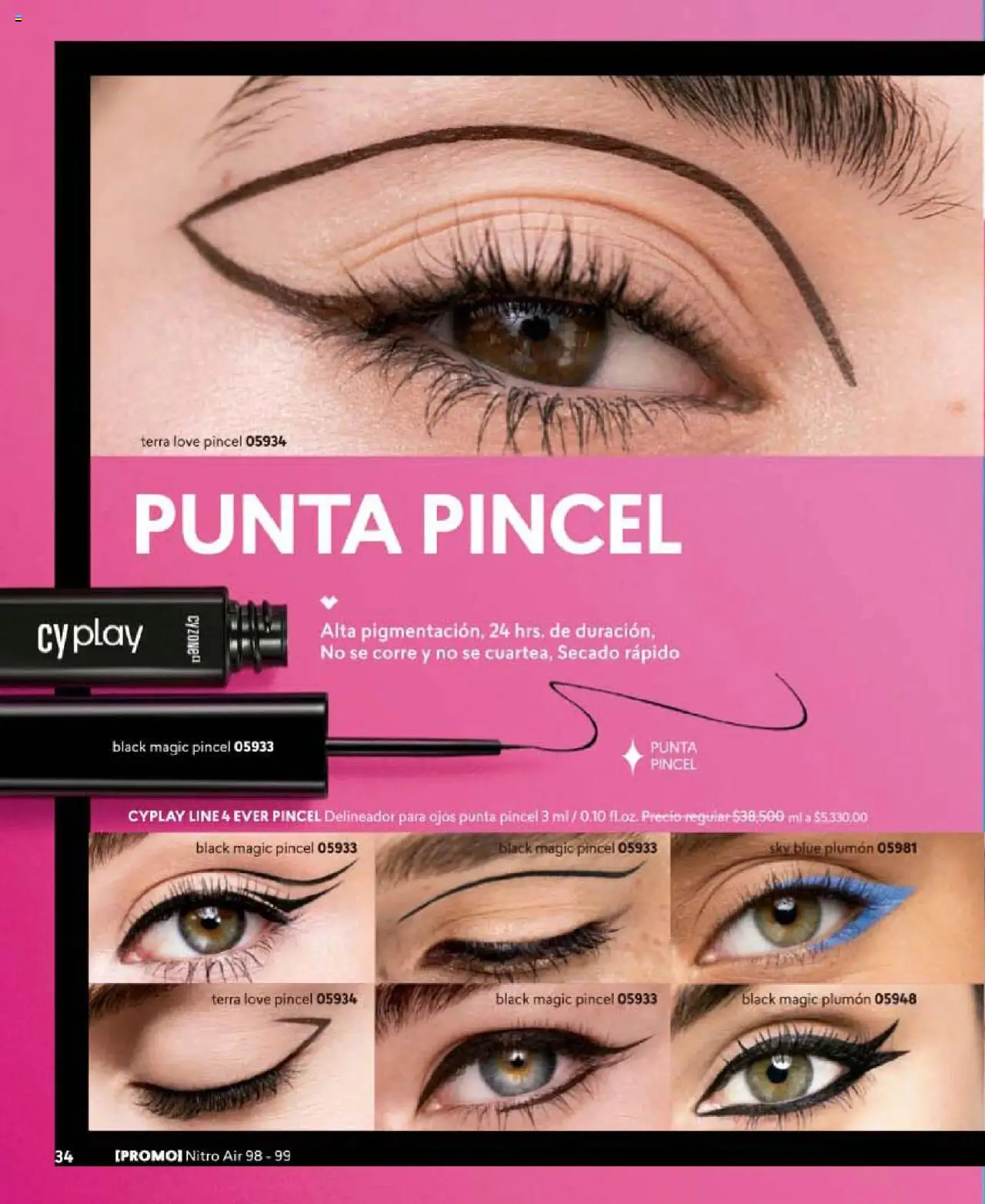CyZone revista - valida desde el 24.09.2025 | Página: 36 | Productos: Delineador