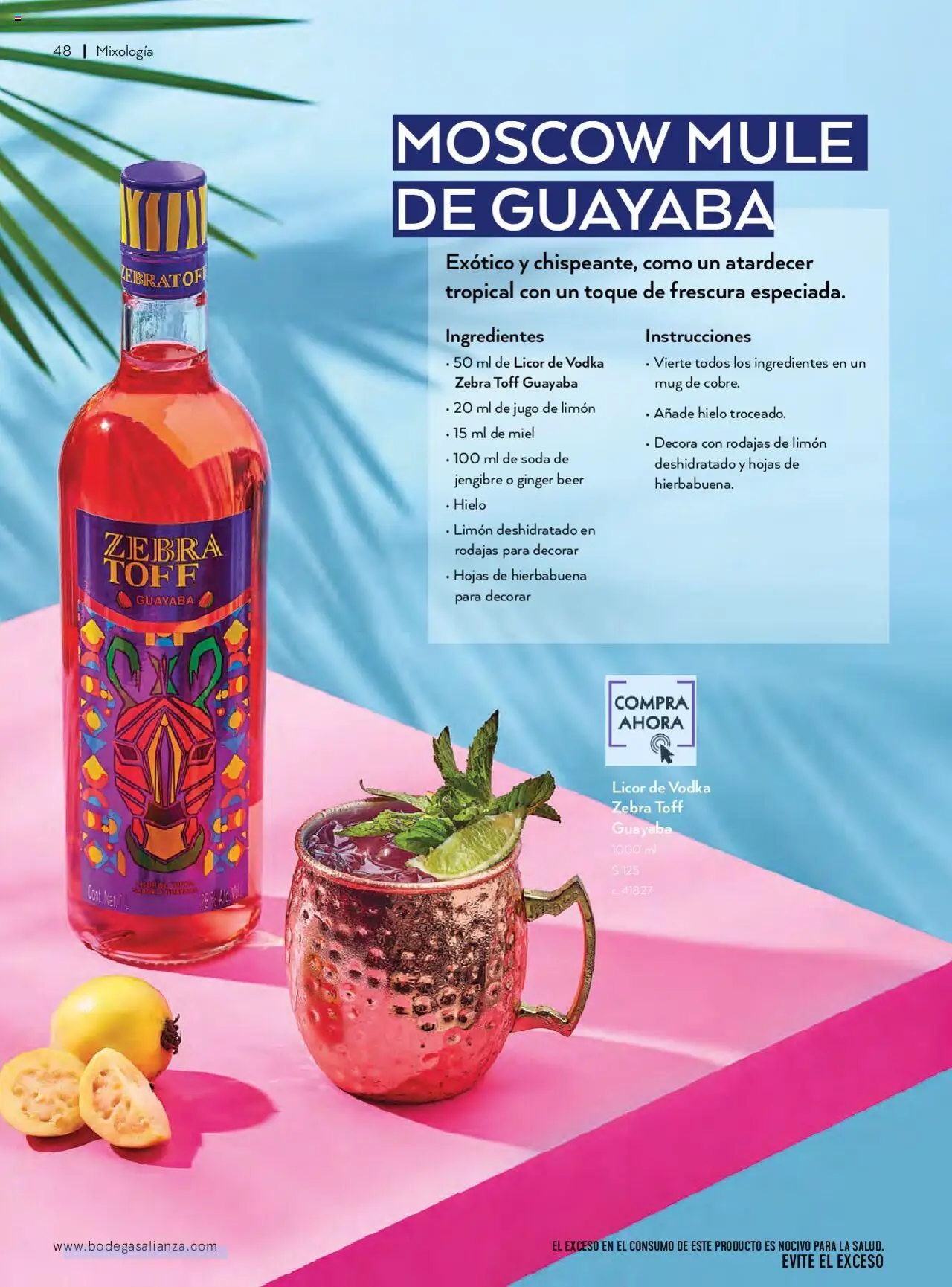 Nuevas ofertas de Bodegas Alianza válidas en toda la República Mexicana desde el 01.07.2025. ¡Encuentra las mejores ofertas en Bodegas Alianza catálogo Cava Morada! | Página: 50 | Productos: Limón, Jugo, Vodka