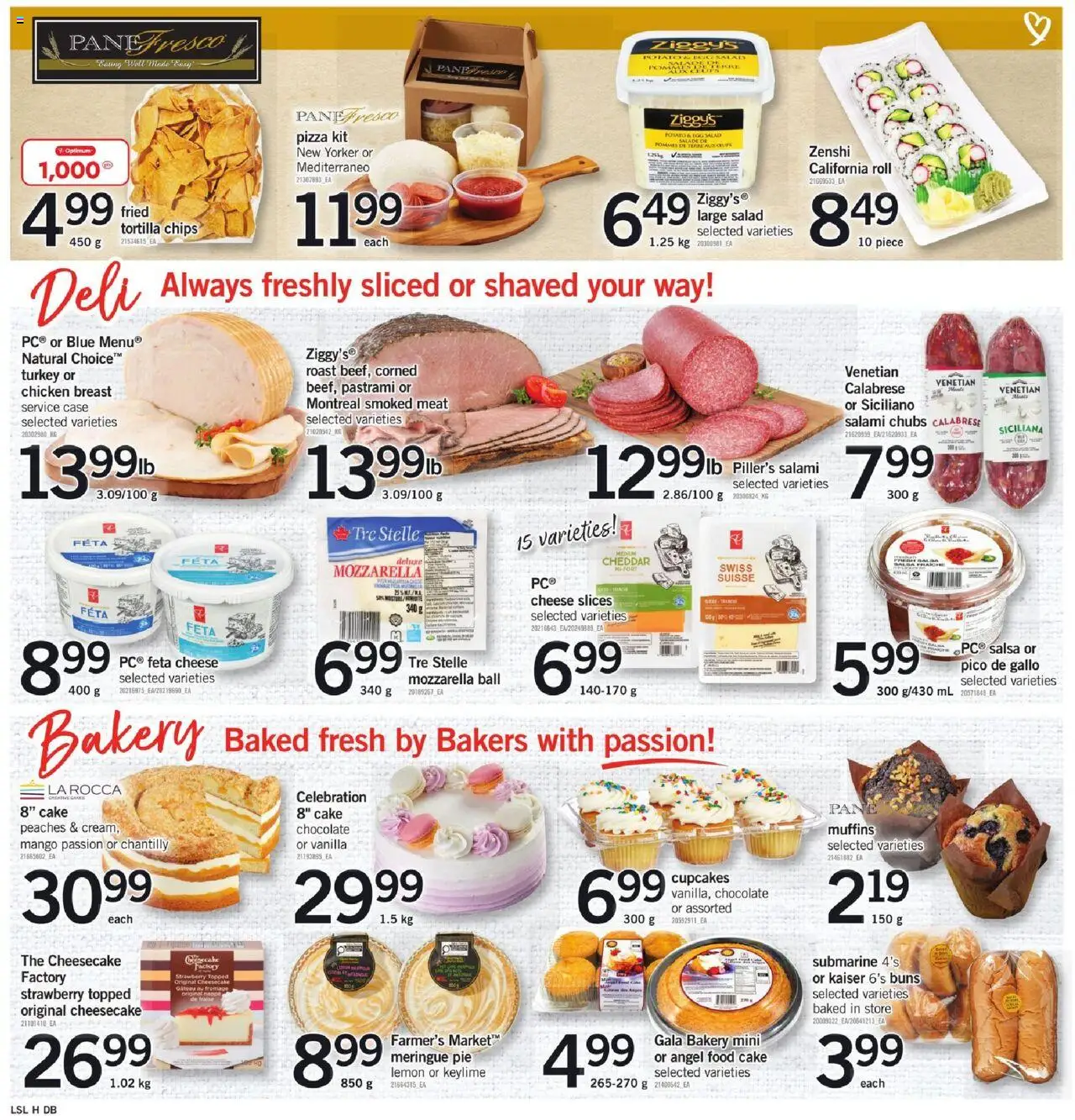 Loblaws flyer valid from 31.07.2025 | Page: 4 | Products: Chips, Case, Chocolate, Pizza