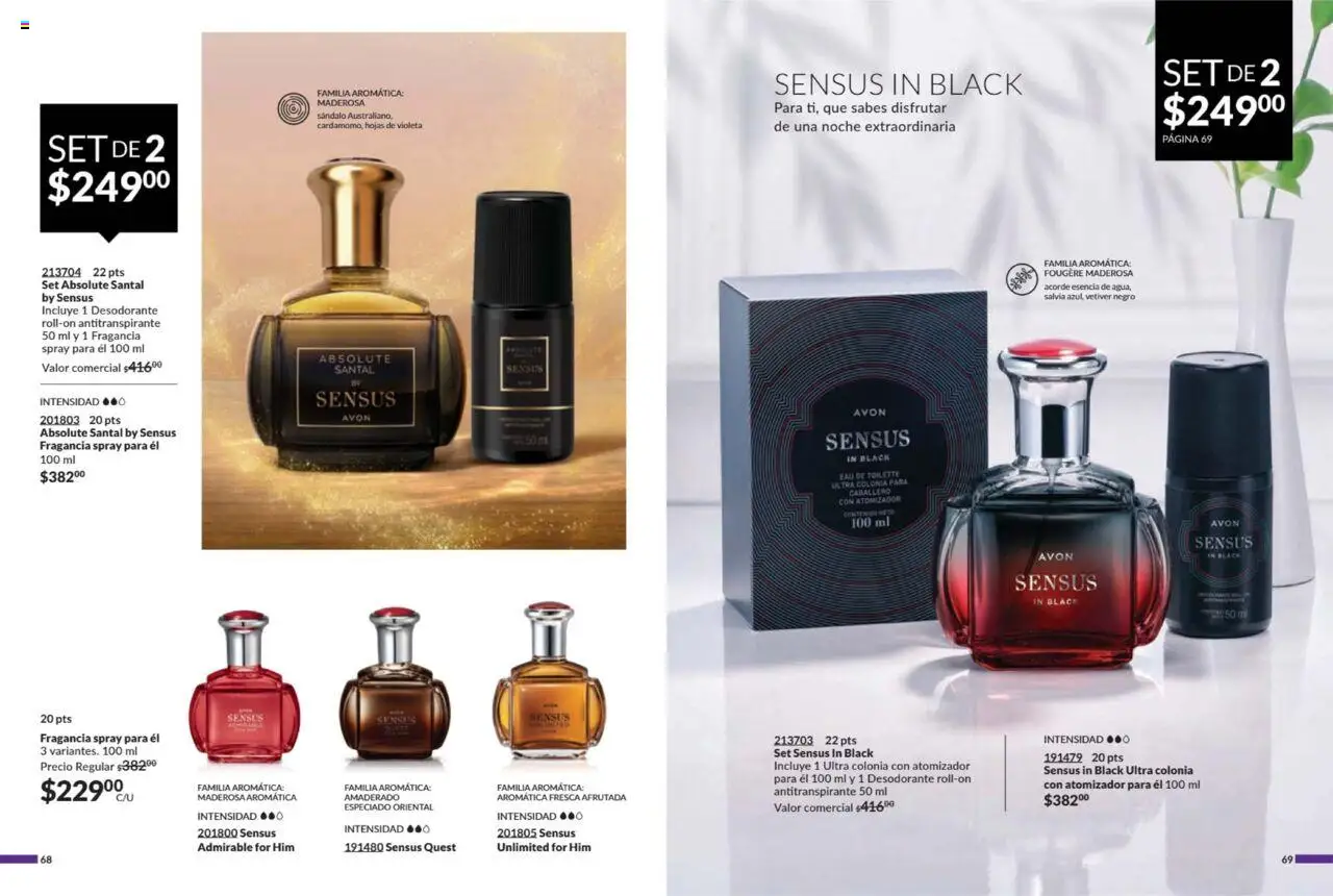 Nuevas ofertas de AVON válidas en toda la República Mexicana desde el 11.07.2025. ¡Encuentra las mejores ofertas en AVON campaña 11 2025! | Página: 36 | Productos: Desodorante, Antitranspirante, Fragancia, Eau de toilette