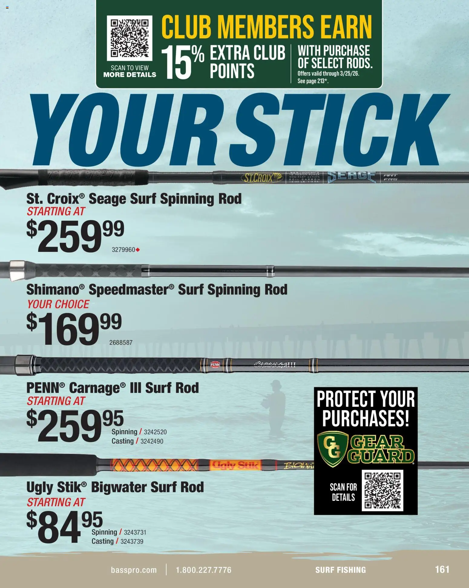 Cabela's Saltwater Specialist 26 - valid from 15.12.2025 | Page: 161 | Products: Rod