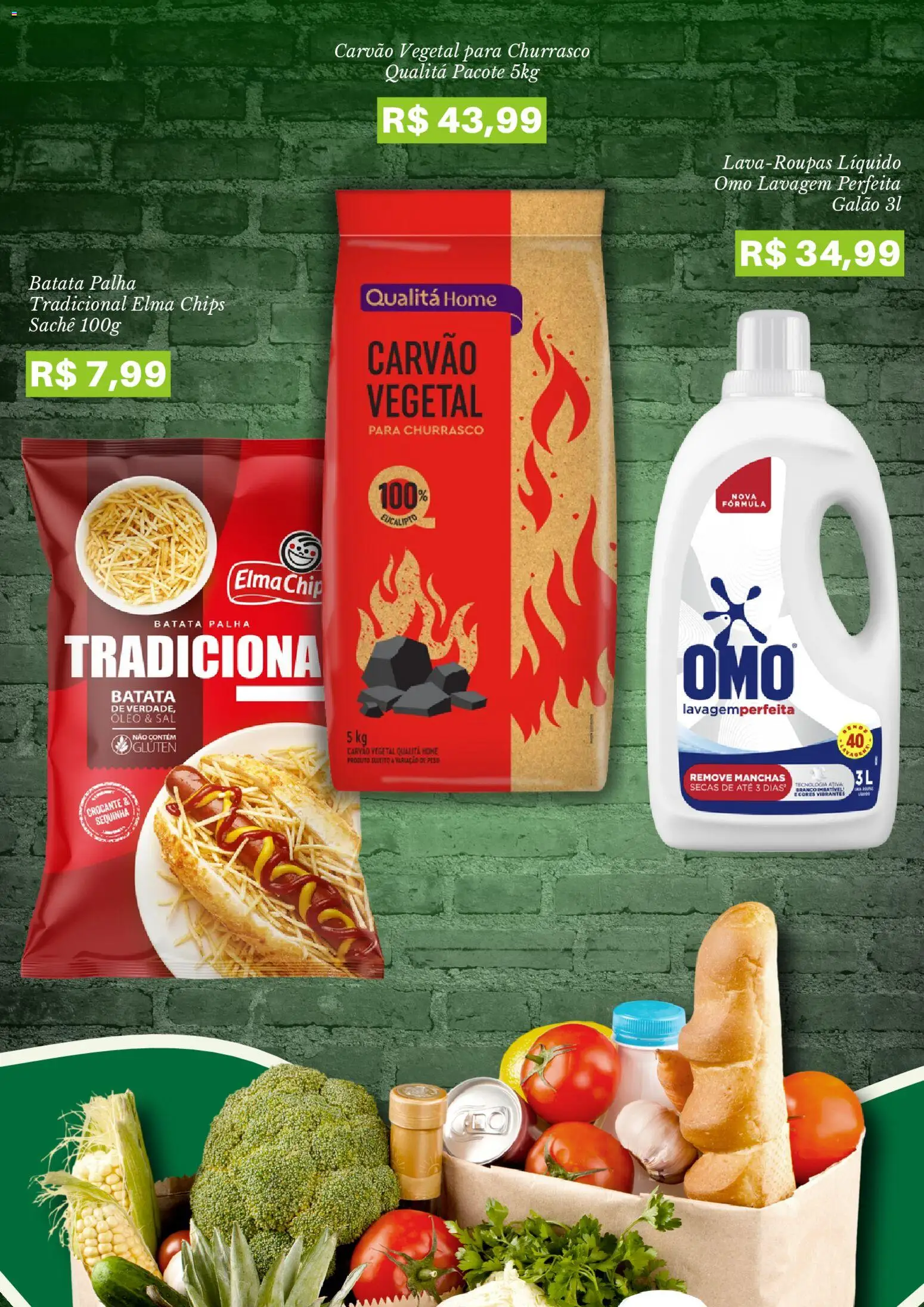 Pão de Açúcar Folheto - válido de 24.11.2025 | Página: 3 | Produtos: Carvão vegetal, Óleo, Batata, Sal