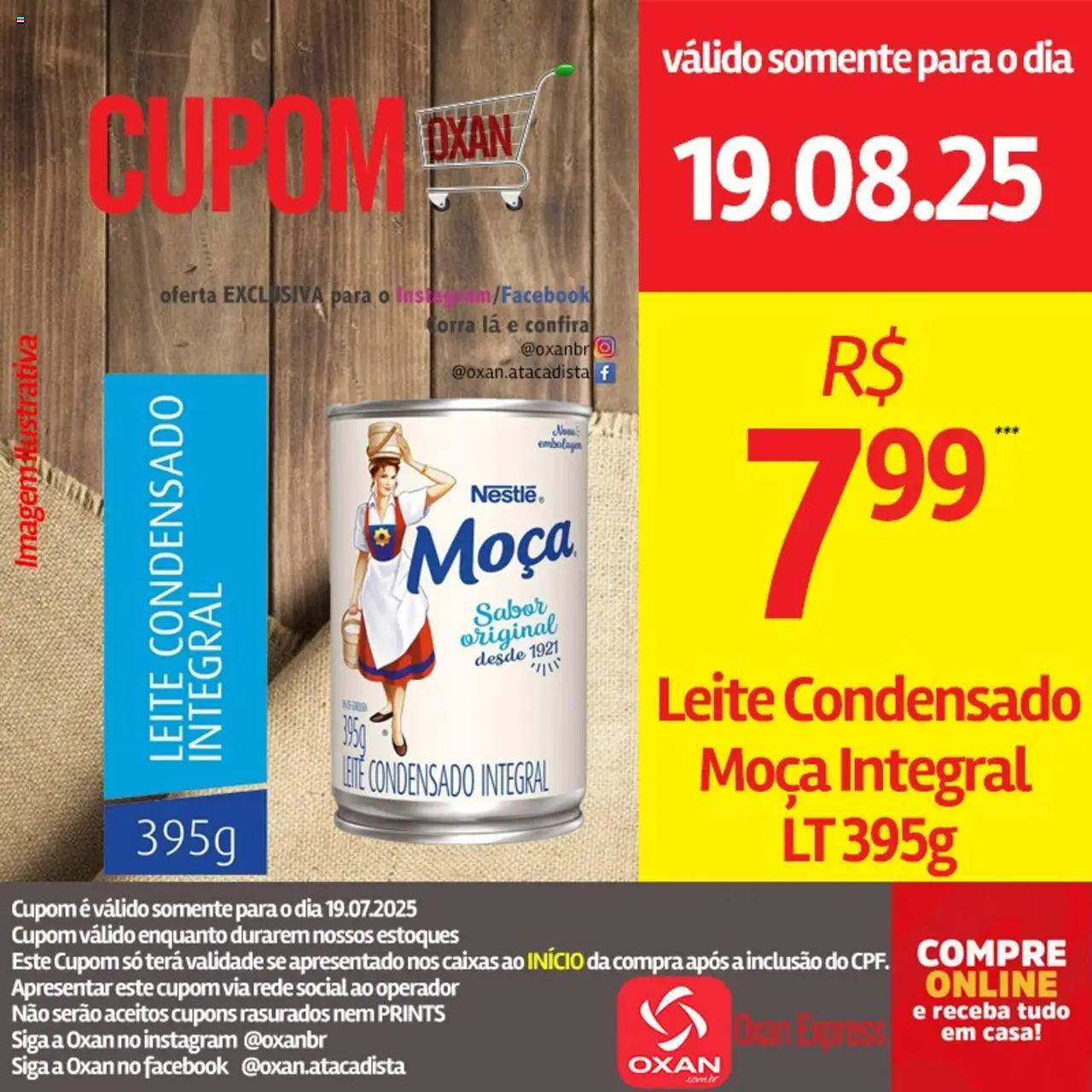 Oxan Atacadista Folheto - válido de 19.08.2025 | Página: 13 | Produtos: Leite, Leite condensado