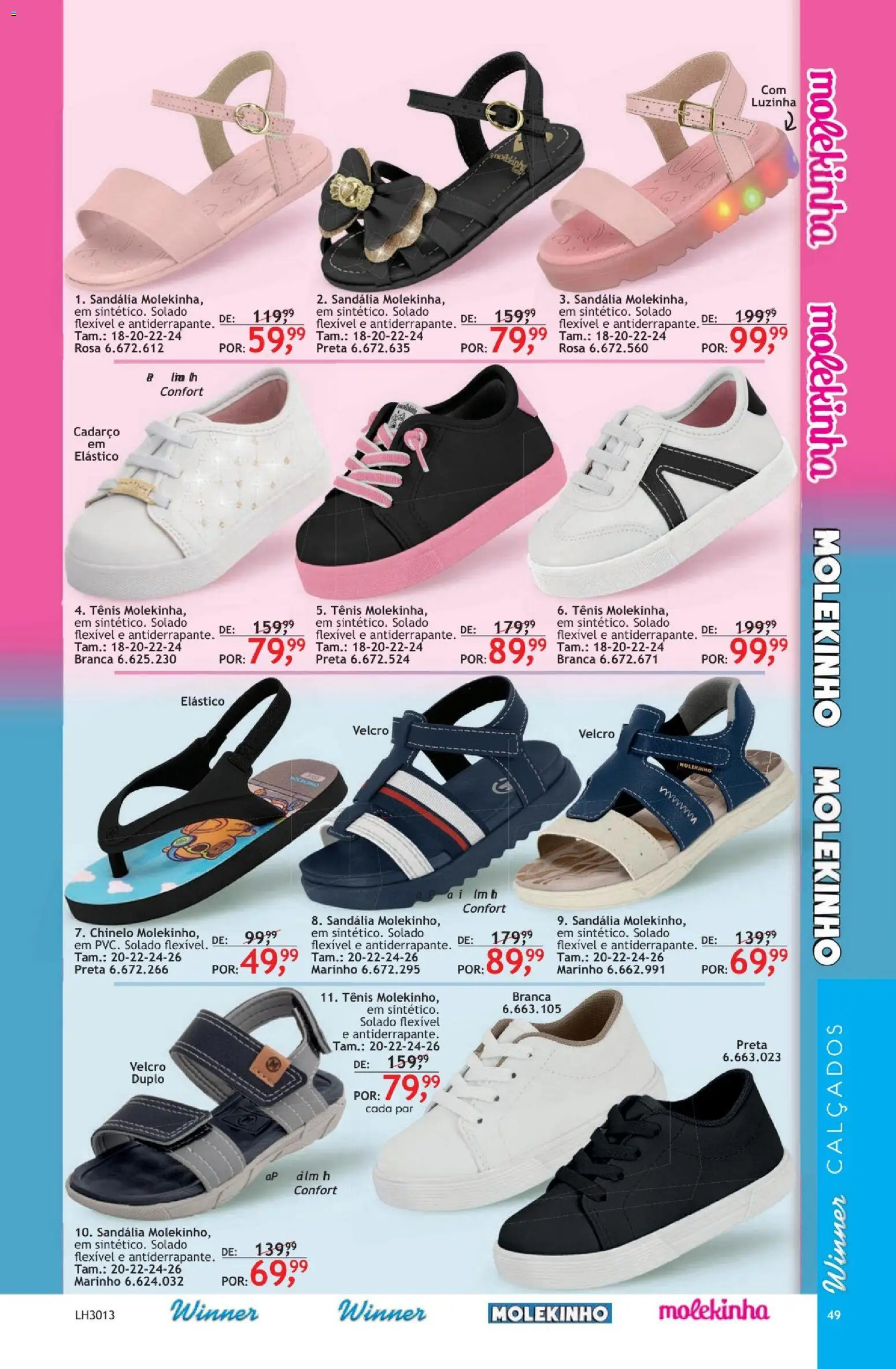 Quatro Estações Folheto - válido de 01.04.2026 | Página: 49 | Produtos: Tênis