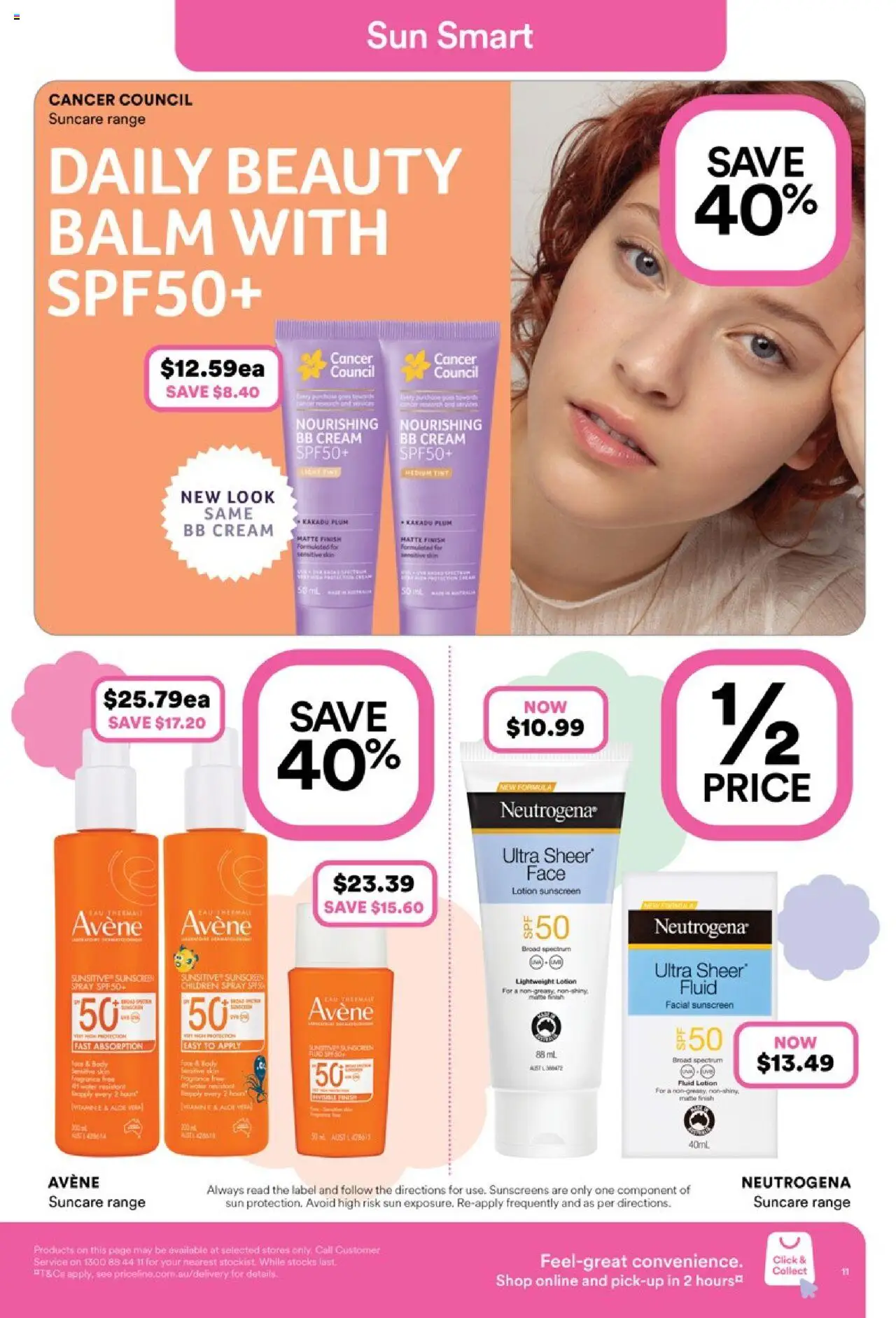 Priceline Pharmacy catalogue - valid from 11.09.2025 | Page: 11 | Products: Light, Sunscreen, Lotion, Sensitive skin