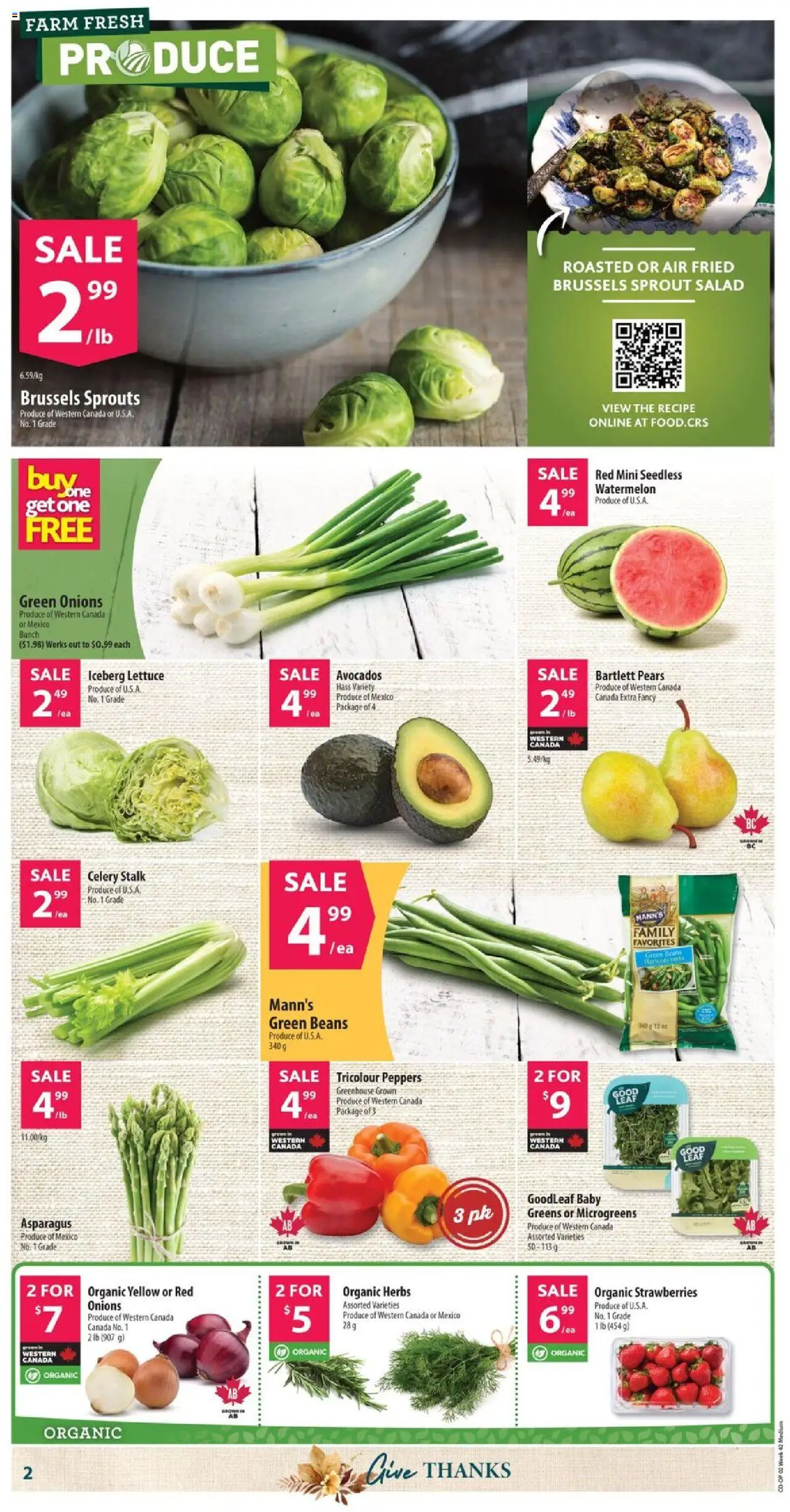 Co-op Food flyer valid from 09.10.2025 | Page: 3 | Products: Strawberries, Salad