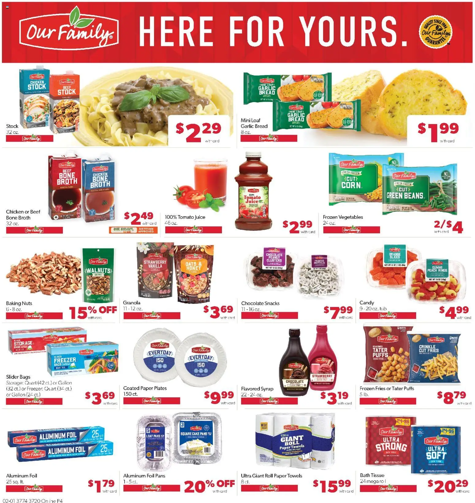 Family Fare Weekly Ad - valid from 01.02.2026 | Page: 9 | Products: Corn, Beef, Garlic, Peach
