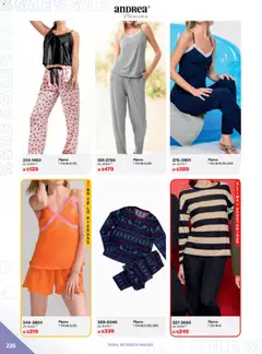 Vista previa de Andrea catálogo Outlet, nuevo folleto de la tienda, válido en México a partir del 21.12.2025 | Página: 226 | Productos: Pijama, Ropa, Ropa interior