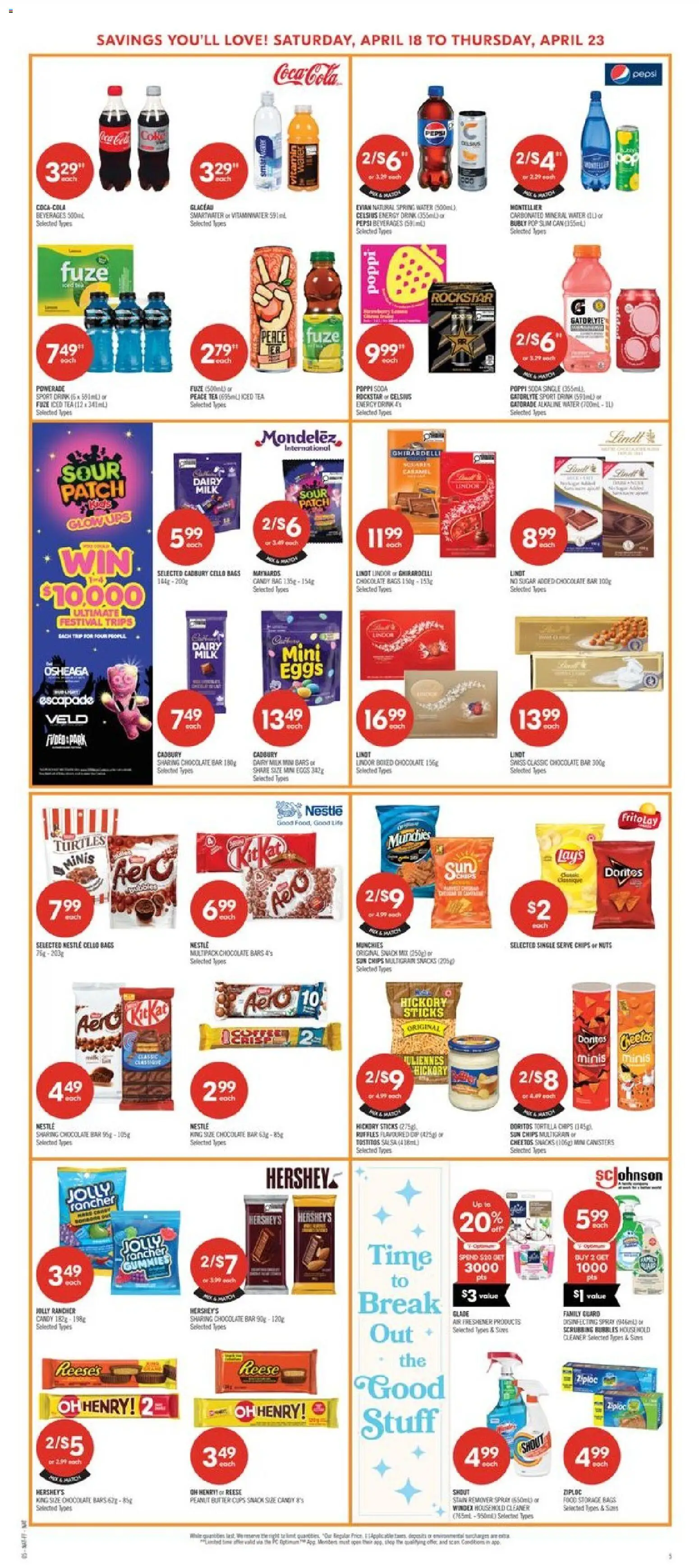 Shoppers flyer valid from 17.04.2026 | Page: 7 | Products: Tea, Nuts, Bag, Eggs