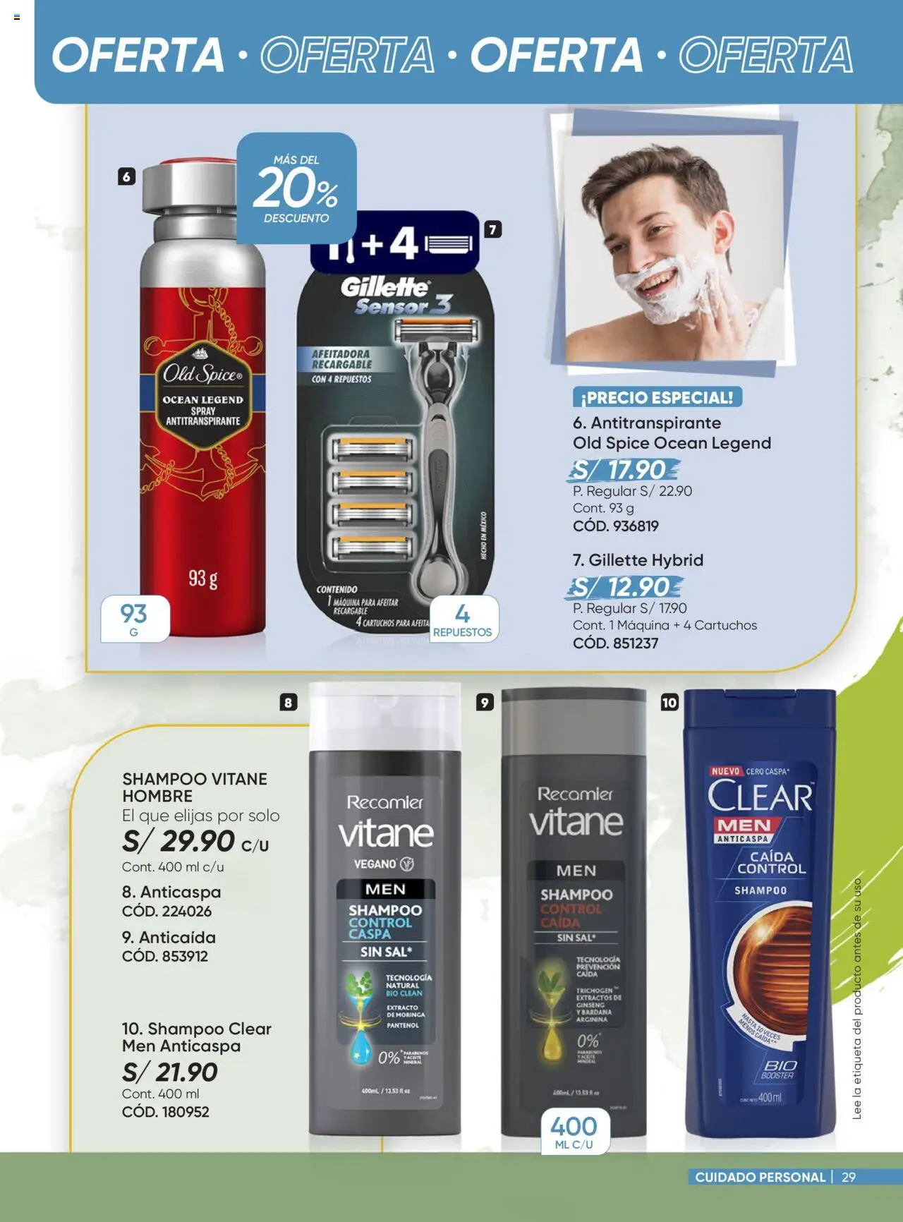 Catálogo Azzorti válido desde 18.08.2025 | Página: 29 | Productos: Shampoo, Antitranspirante