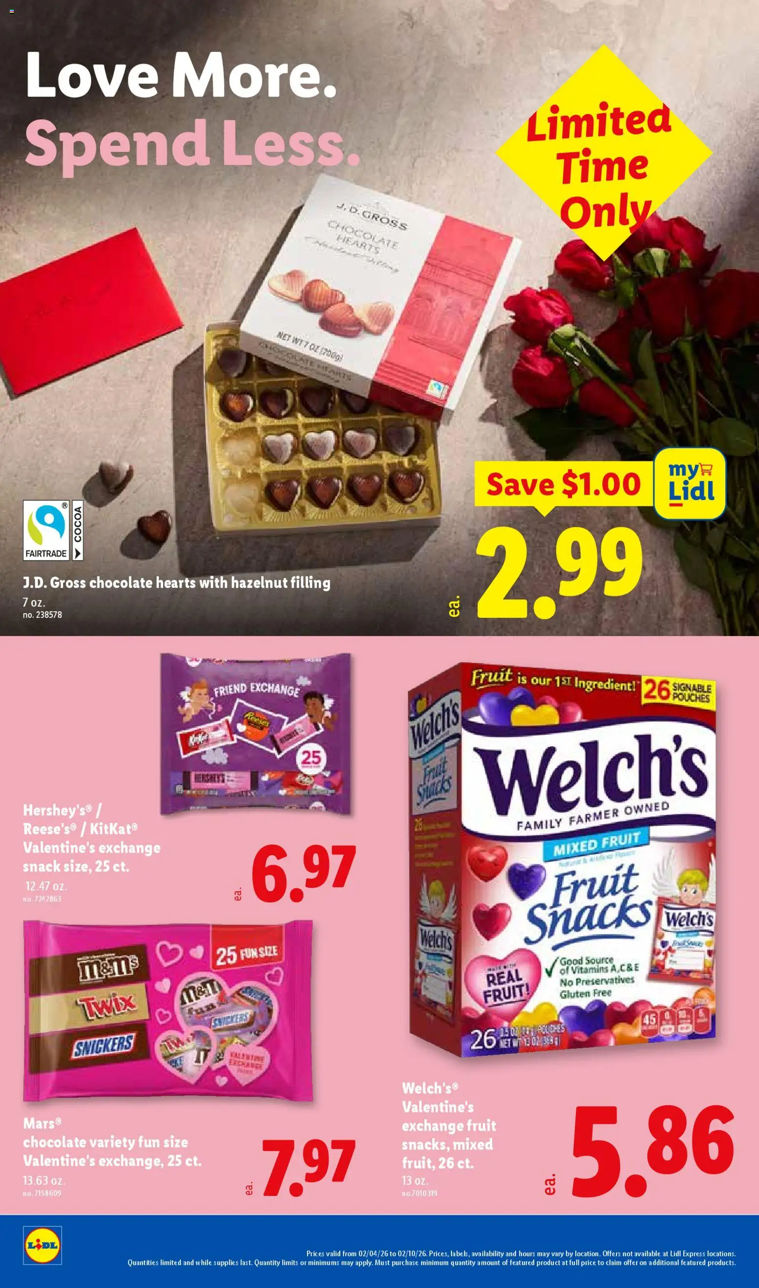 Lidl Weekly Ad - valid from 04.02.2026 | Page: 20 | Products: Chocolate