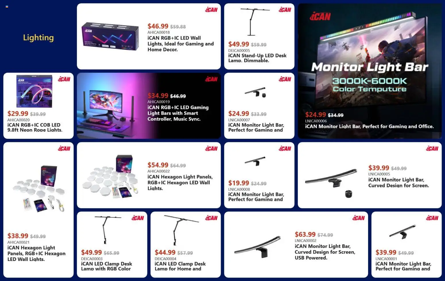 Canada Computers flyer valid from 18.12.2025 | Page: 23 | Products: Monitor, Lamp