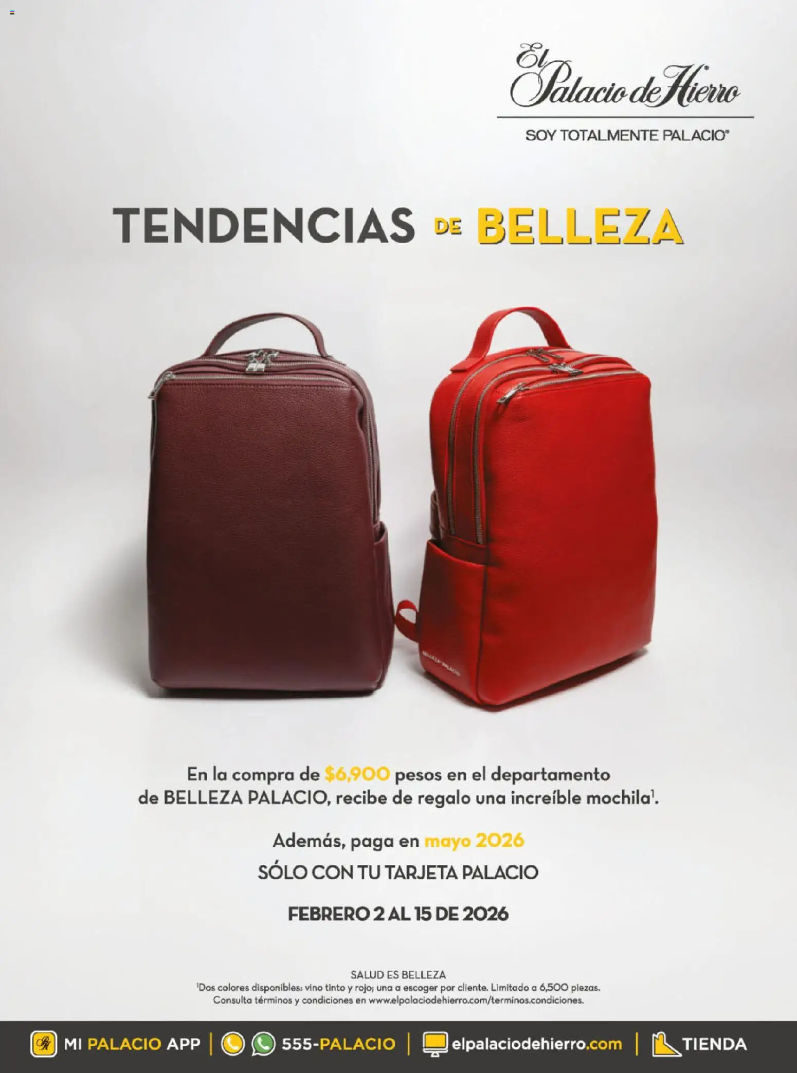 Nuevas ofertas de Palacio De Hierro válidas en toda la República Mexicana desde el 02.02.2026. ¡Encuentra las mejores ofertas en Palacio De Hierro catálogo! | Página: 15 | Productos: Vino