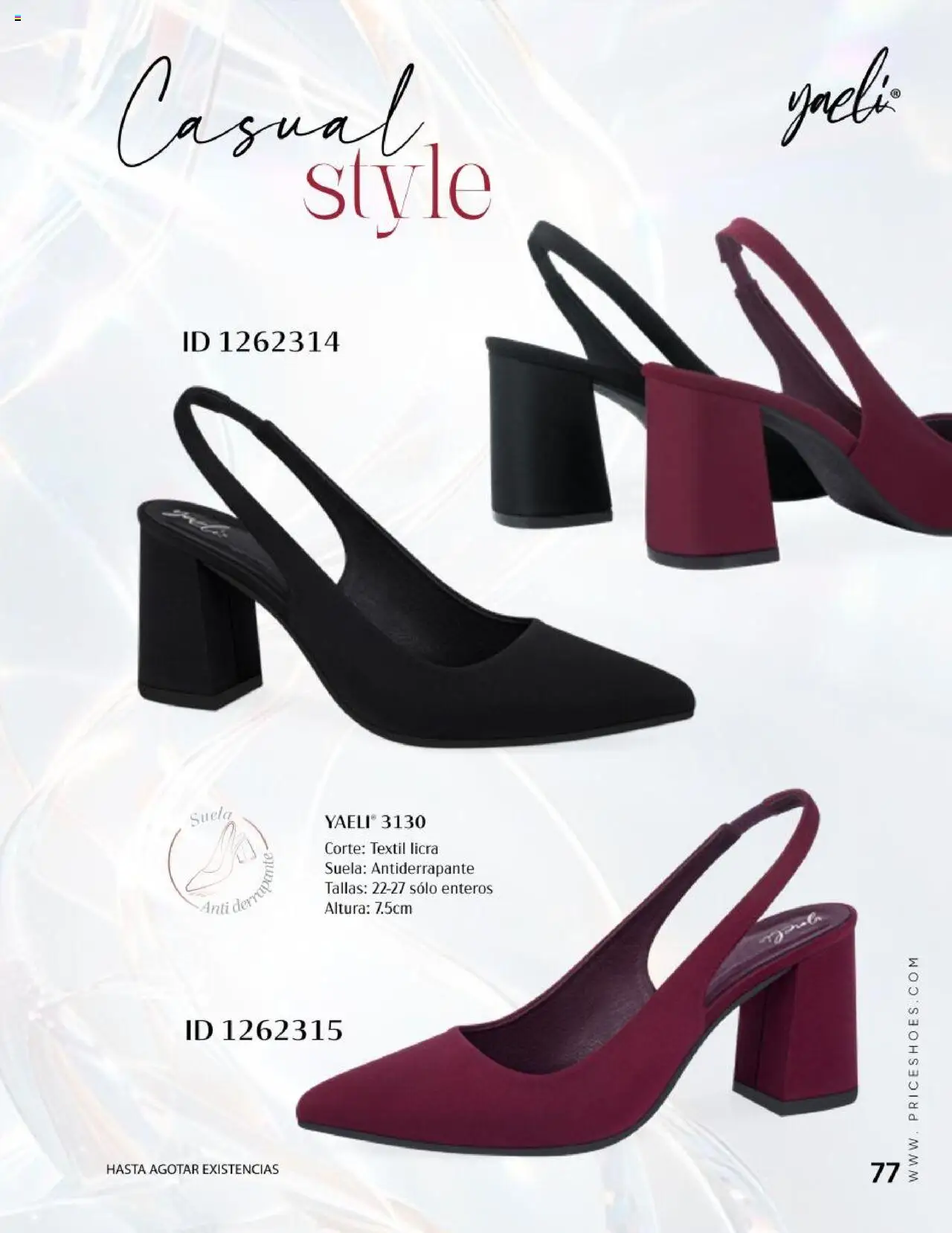 Nuevas ofertas de Price Shoes válidas en toda la República Mexicana desde el 25.09.2025. ¡Encuentra las mejores ofertas en Price Shoes - Catálogo Vestir Casual! | Página: 77