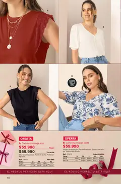 Leonisa revista - valida desde el 01.09.2025 | Página: 48 | Productos: Algodón, Camiseta, Camiseta manga sisa