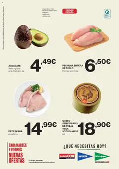 Nuevas ofertas de El Corte Inglés válidas en toda la República Mexicana desde el 22.07.2025. ¡Encuentra las mejores ofertas en El Corte Inglés - Catálogo! | Página: 2 | Productos: Pollo, Pez, Queso, Aguacate