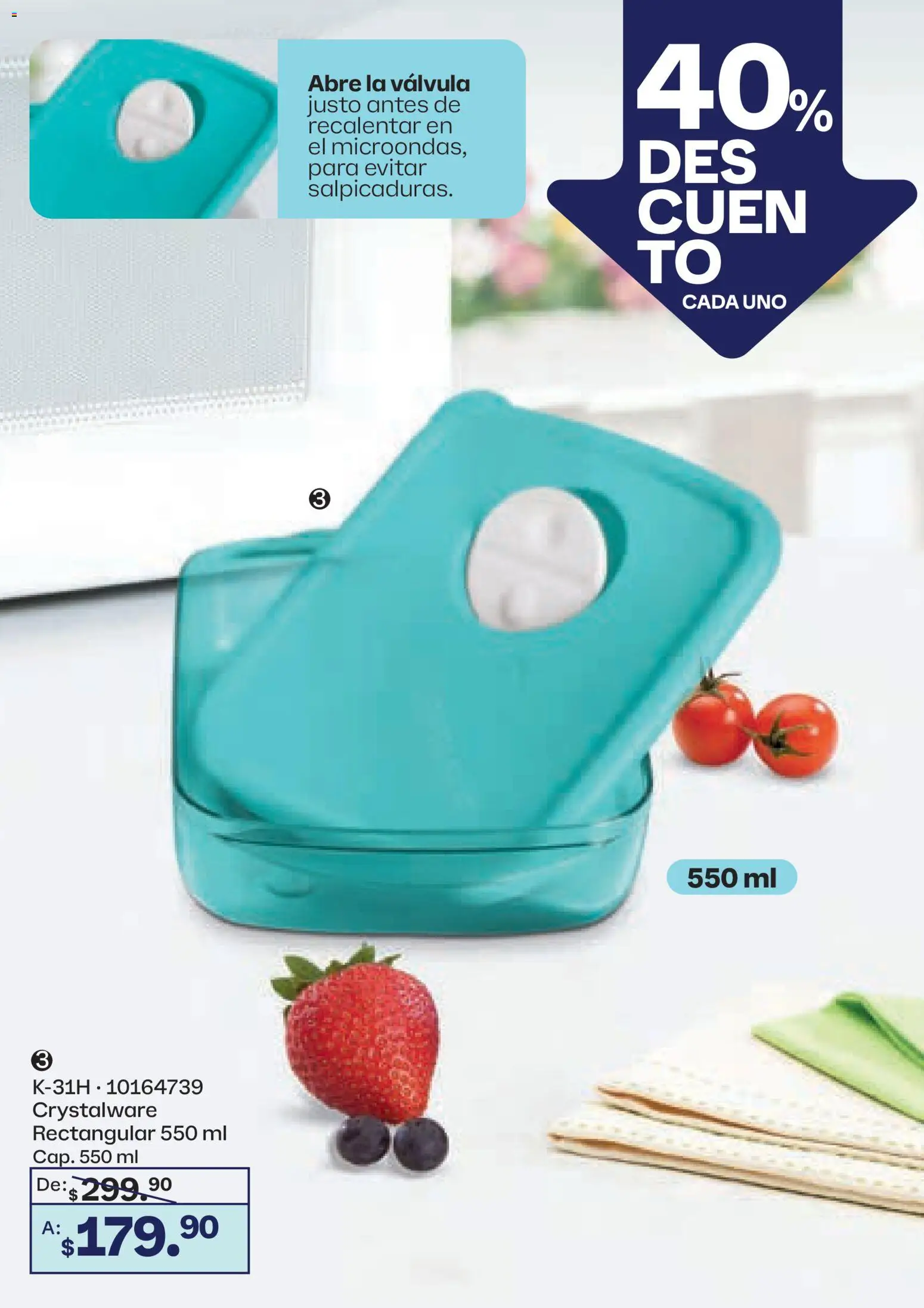 ¡El último » catálogo de Tupperware para Abril « está aquí! Descubre las SUPER OFERTAS. | México