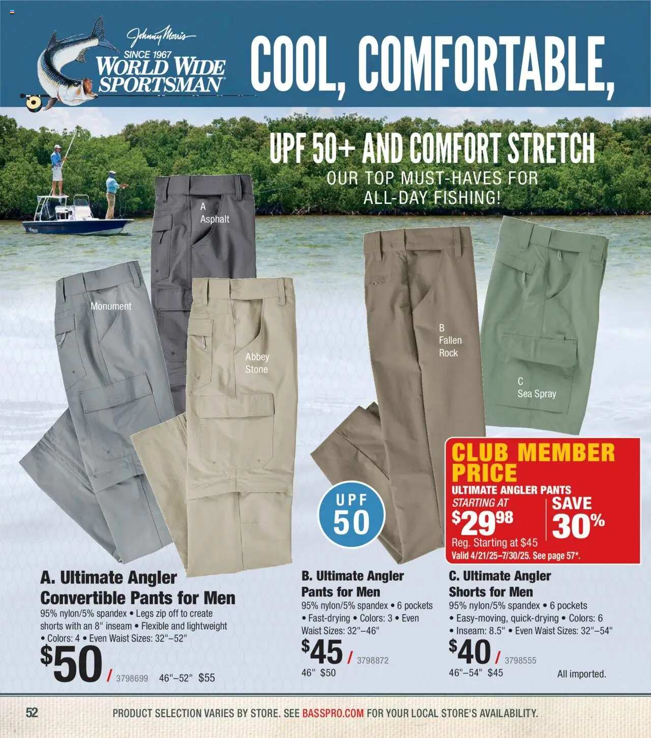 Cabela's Fly Fishing 25 - valid from 21.04.2025 | Page: 52 | Products: Pants, Shorts