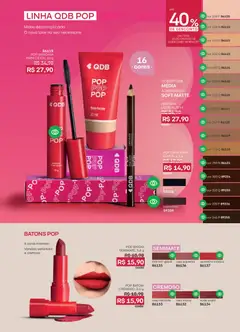 O Boticário - Ciclo 04/2026 - Pré-Visualização do folheto da loja O Boticário, válido de 02.03.2026 | Página: 128 | Produtos: Máscara para cílios, Lápis, Base, Avelã