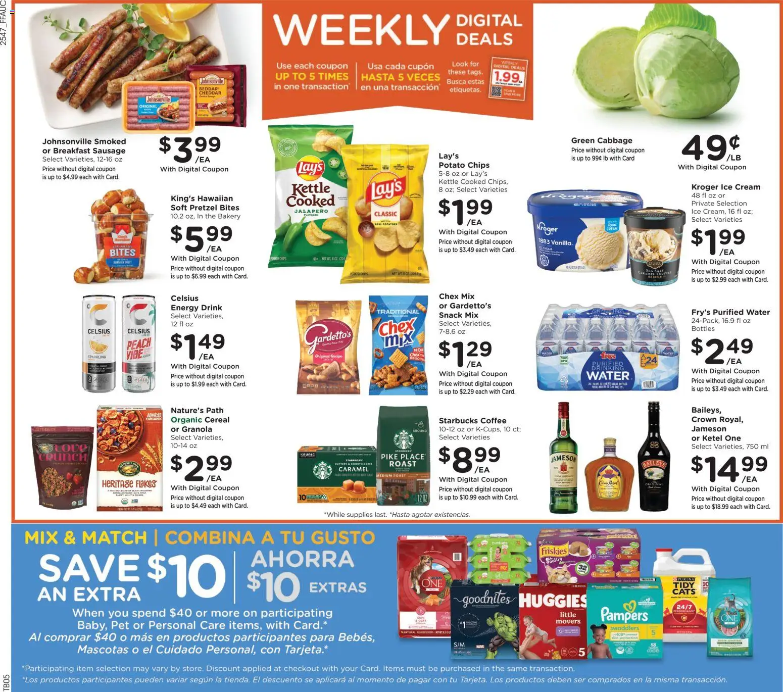 Fry's Food Weekly Ad - valid from 26.12.2025 | Page: 2 | Products: Bakery, Chips, Coat, Salt