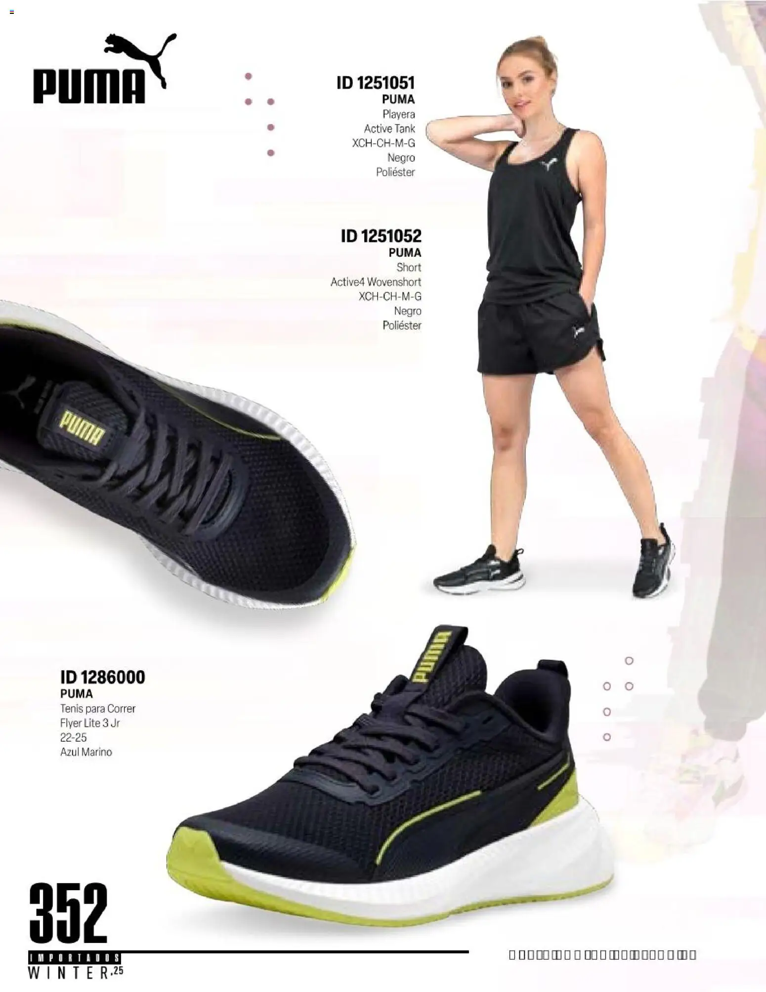 Nuevas ofertas de Price Shoes válidas en toda la República Mexicana desde el 11.11.2025. ¡Encuentra las mejores ofertas en Price Shoes catálogo Importados Winter 2025  ! | Página: 352 | Productos: Tenis, Playera, Short