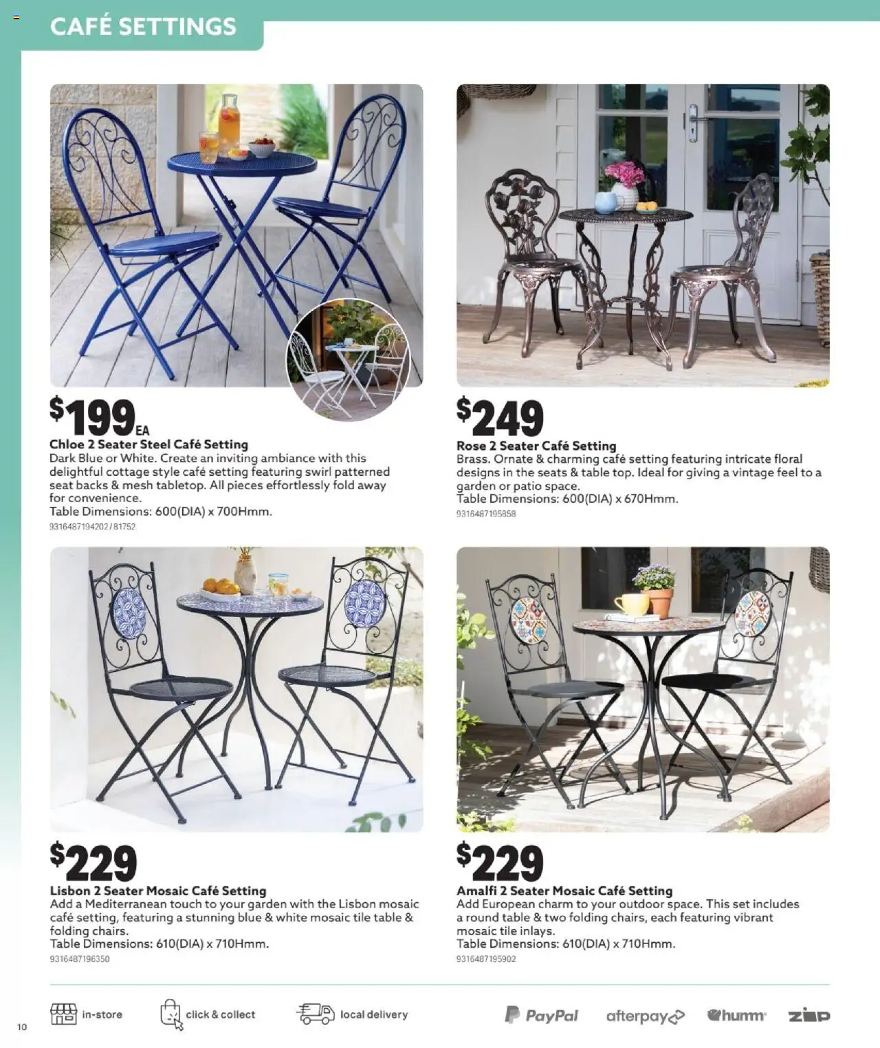 Mitre 10 catalogue - valid from 03.09.2025 | Page: 10 | Products: Table, Floral