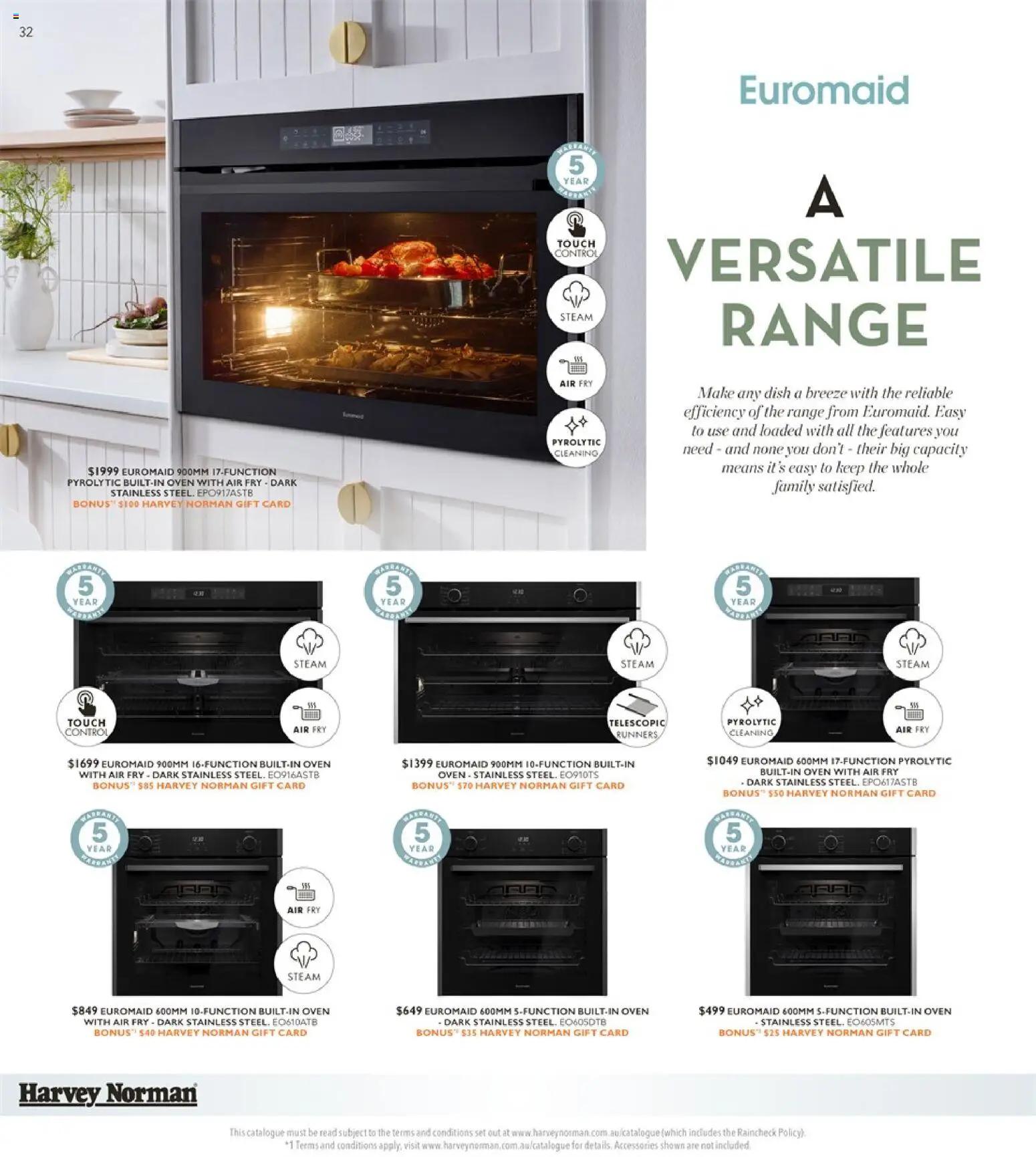 Harvey Norman catalogue - valid from 29.04.2026 | Page: 32 | Products: Accessories, Oven