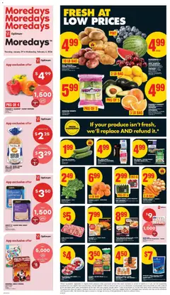 Preview of TAYLOR FARMS CHOPPED SALAD KITS from shop No Frills valid from 29.01.2026 | Page: 2 | Products: Cucumbers, Salad, Butter, Oranges