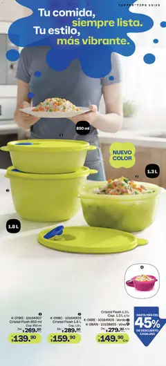 Vista previa de Tupperware catálogo, nuevo folleto de la tienda, válido en México a partir del 01.12.2025 | Página: 35