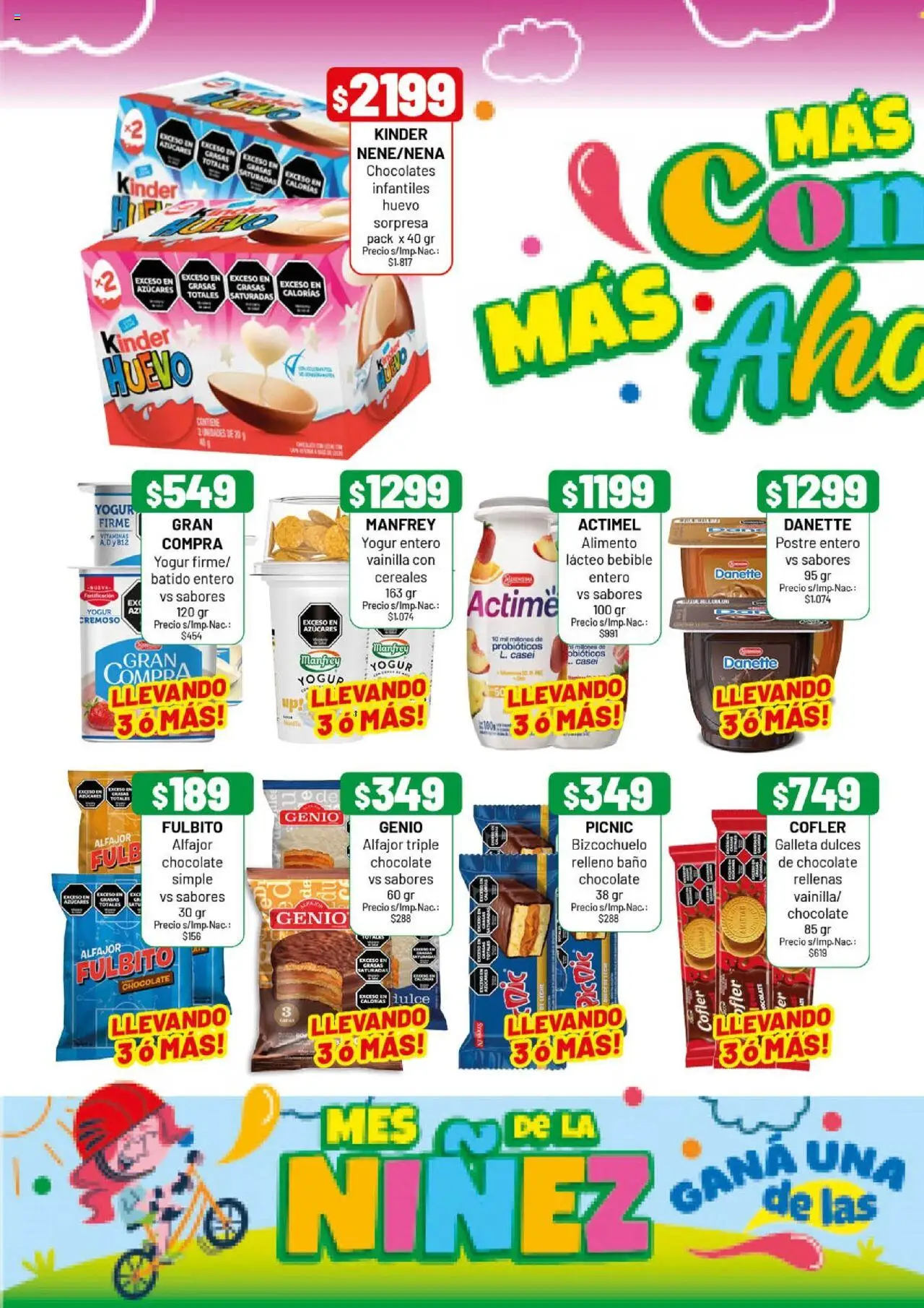 Almacor catálogo │ válido desde el 14.08.2025 | Página: 4 | Productos: Huevo, Leche, Yogur, Cereales