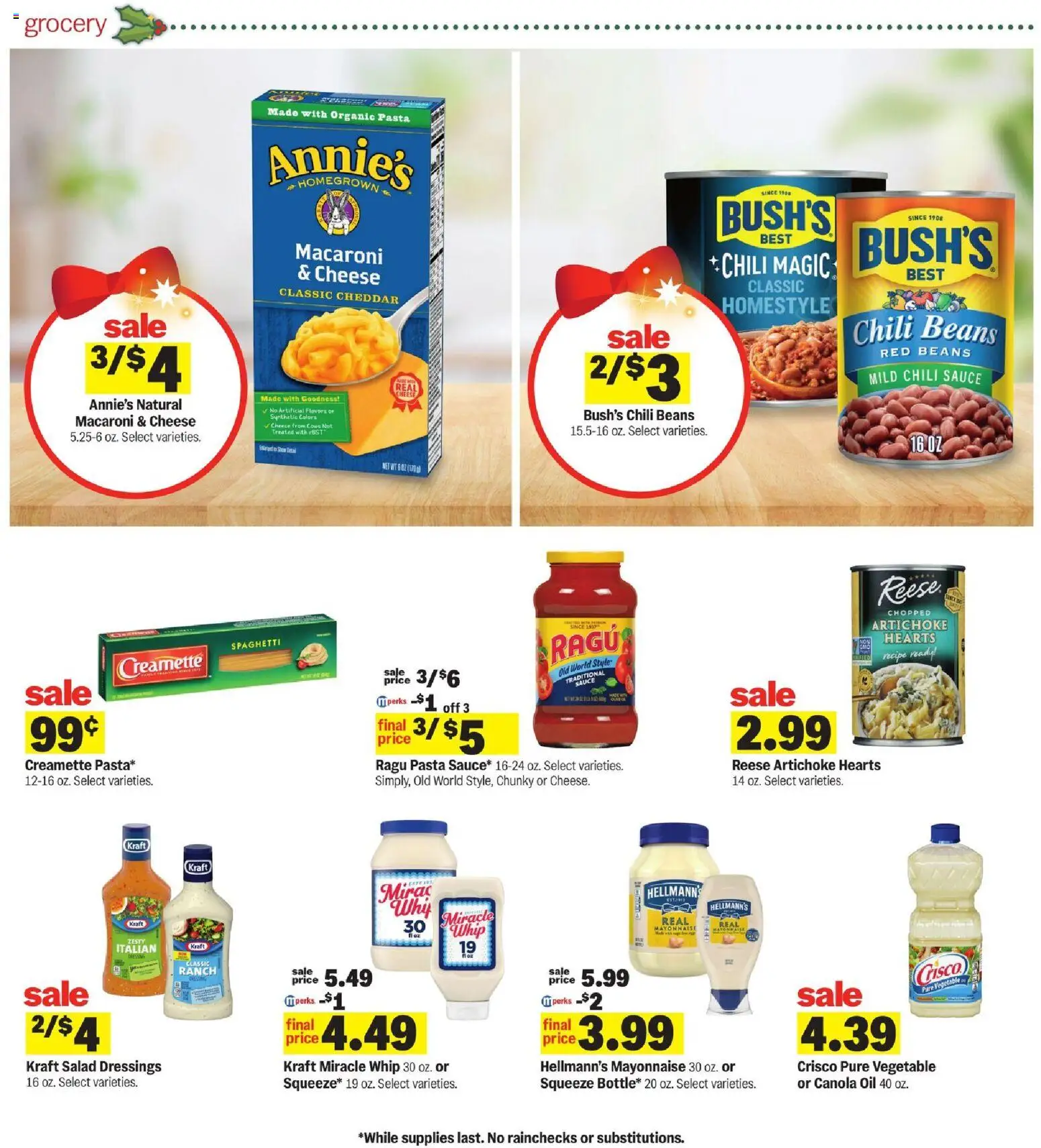 Meijer Weekly Ad - valid from 28.11.2025 | Page: 13 | Products: Oil, Pasta, Salad, Mayonnaise